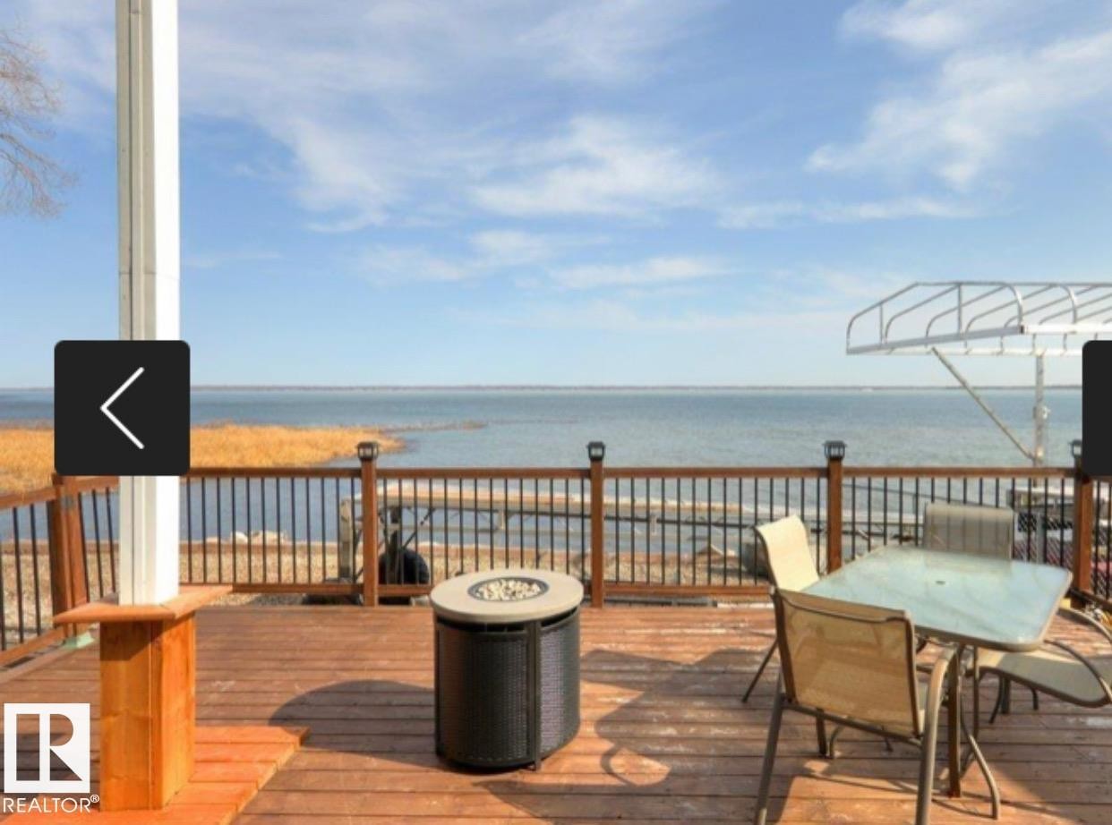 6822 50 Avenue, Rural Lac Ste. Anne County, AB - Outdoor With Body Of Water With Deck Patio Veranda