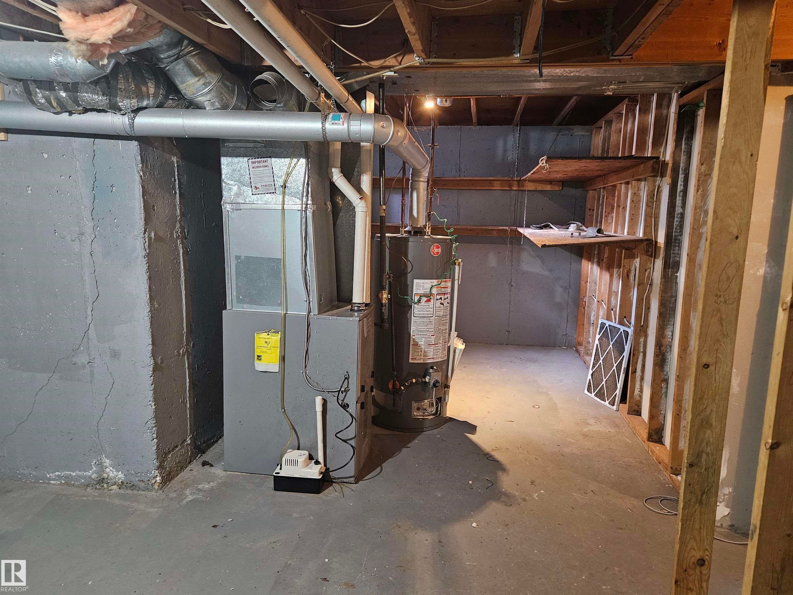 37 1415 62 Street, Edmonton, AB - Indoor Photo Showing Basement