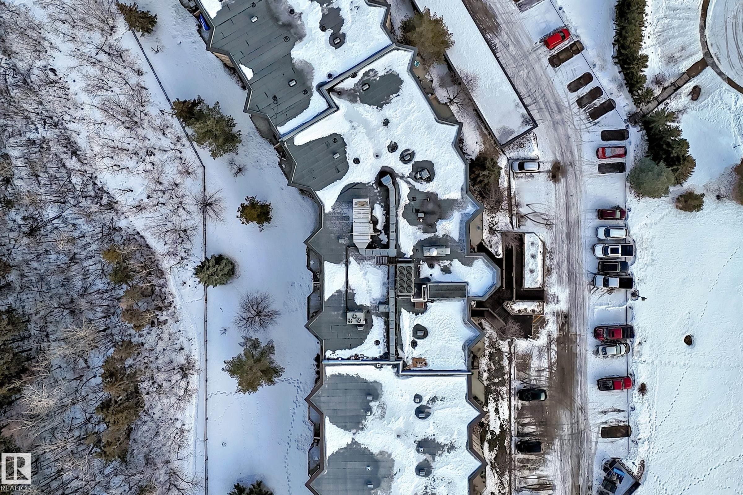 Aerial overview of property's location - 232 530 Hooke Road, Edmonton, AB - Outdoor With View