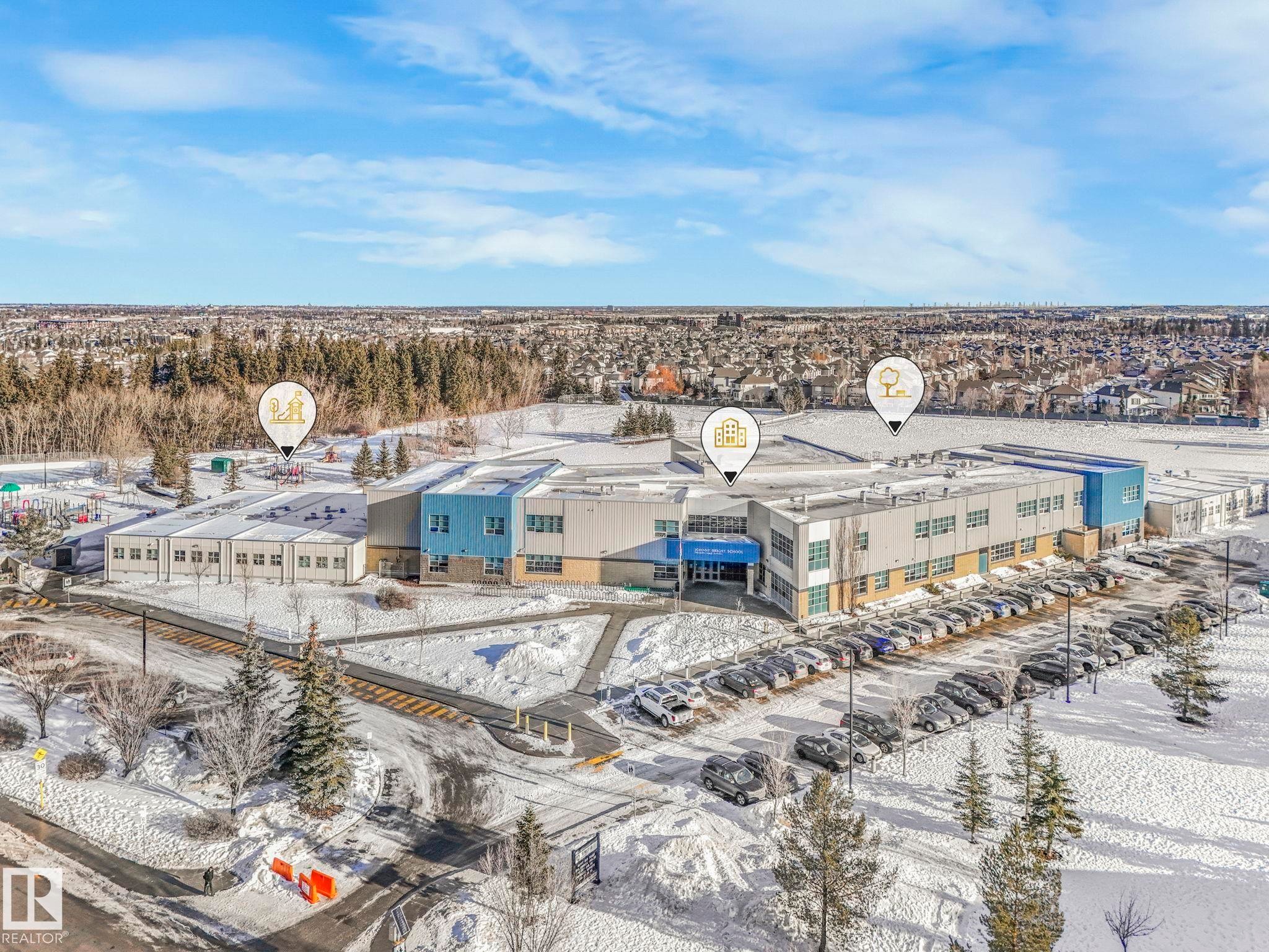 Drone / aerial view - 2307 Rutherford Way, Edmonton, AB - Outdoor With View
