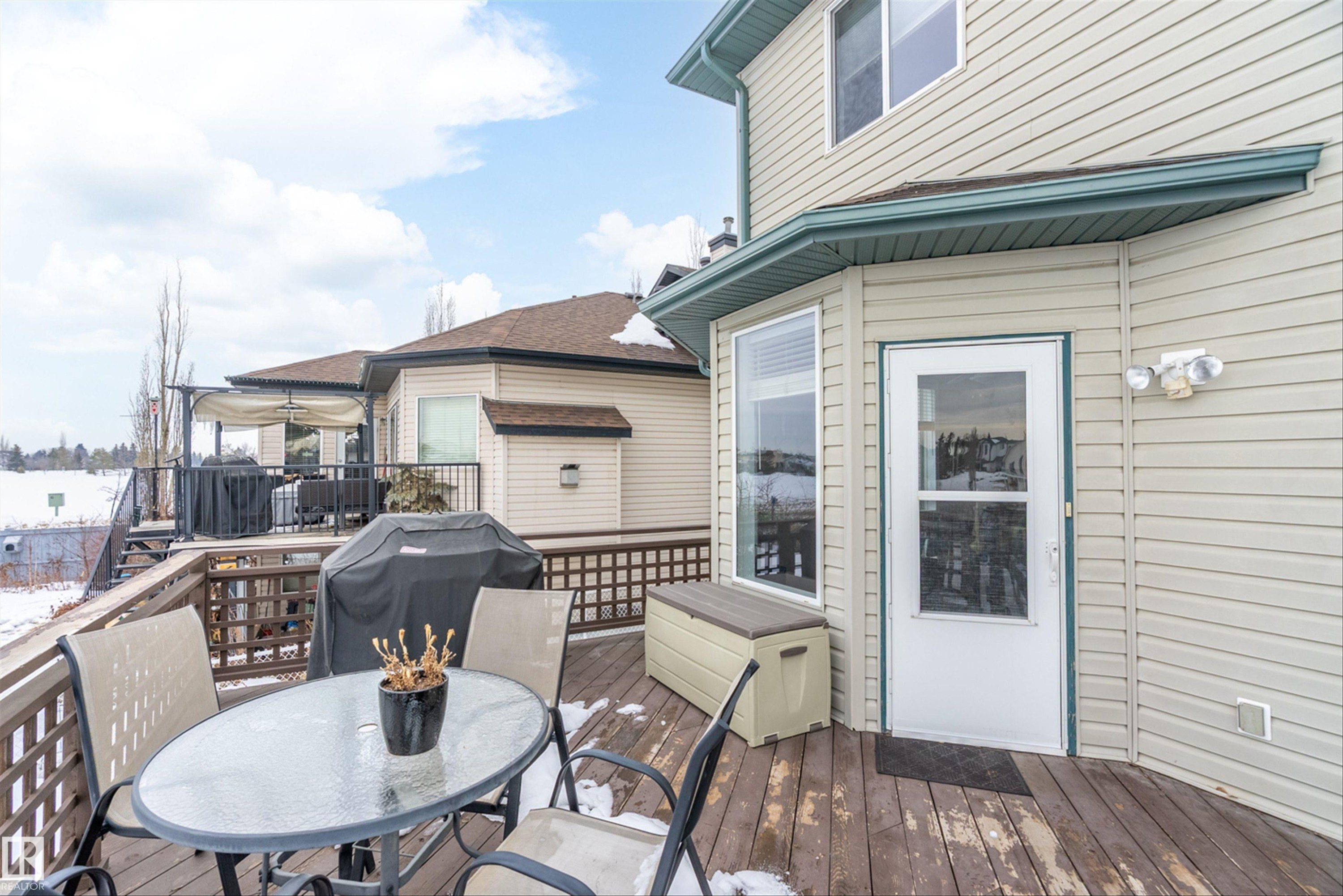 1105 Klarvatten Cove, Edmonton, AB - Outdoor With Deck Patio Veranda With Exterior