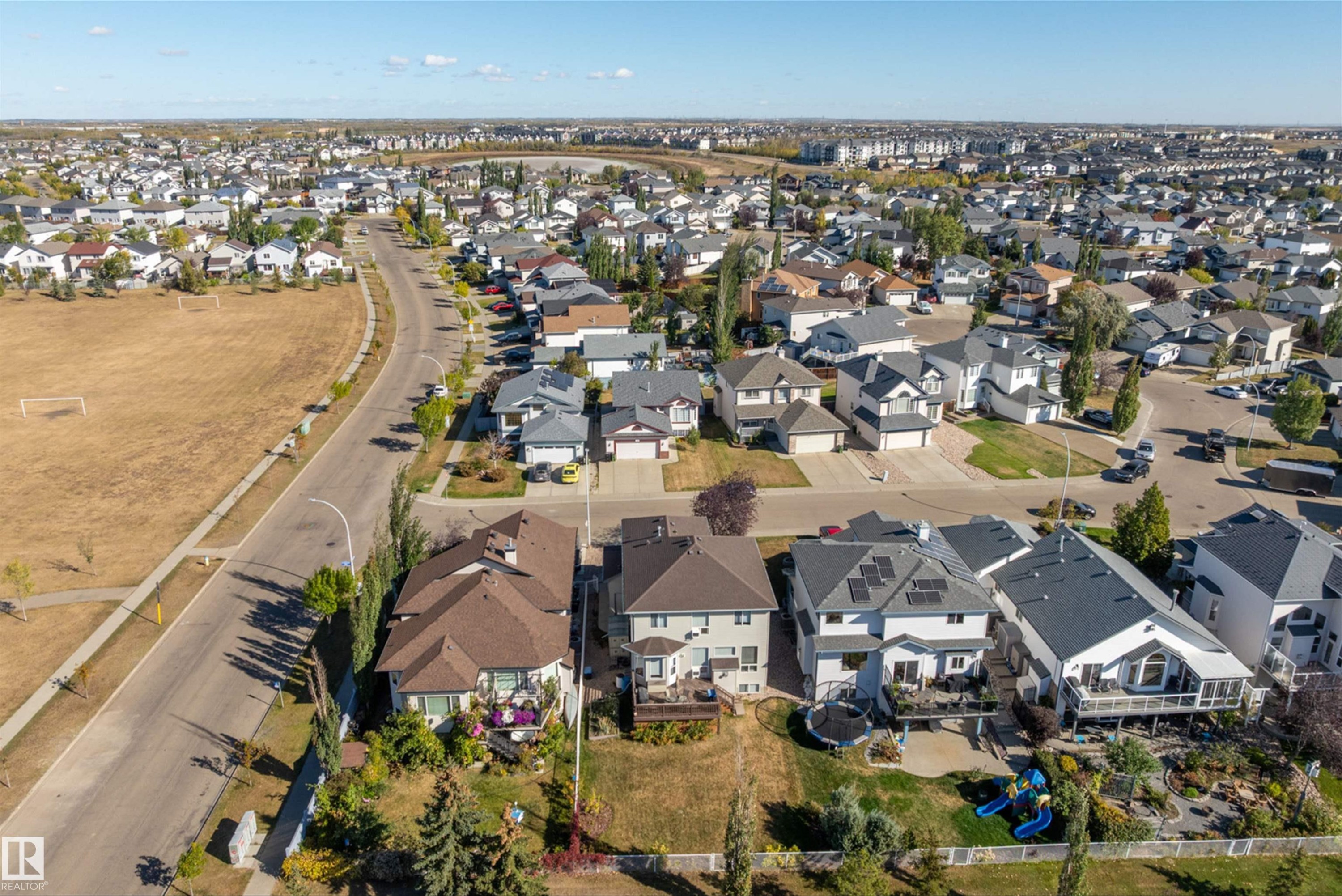 1105 Klarvatten Cove, Edmonton, AB - Outdoor With View