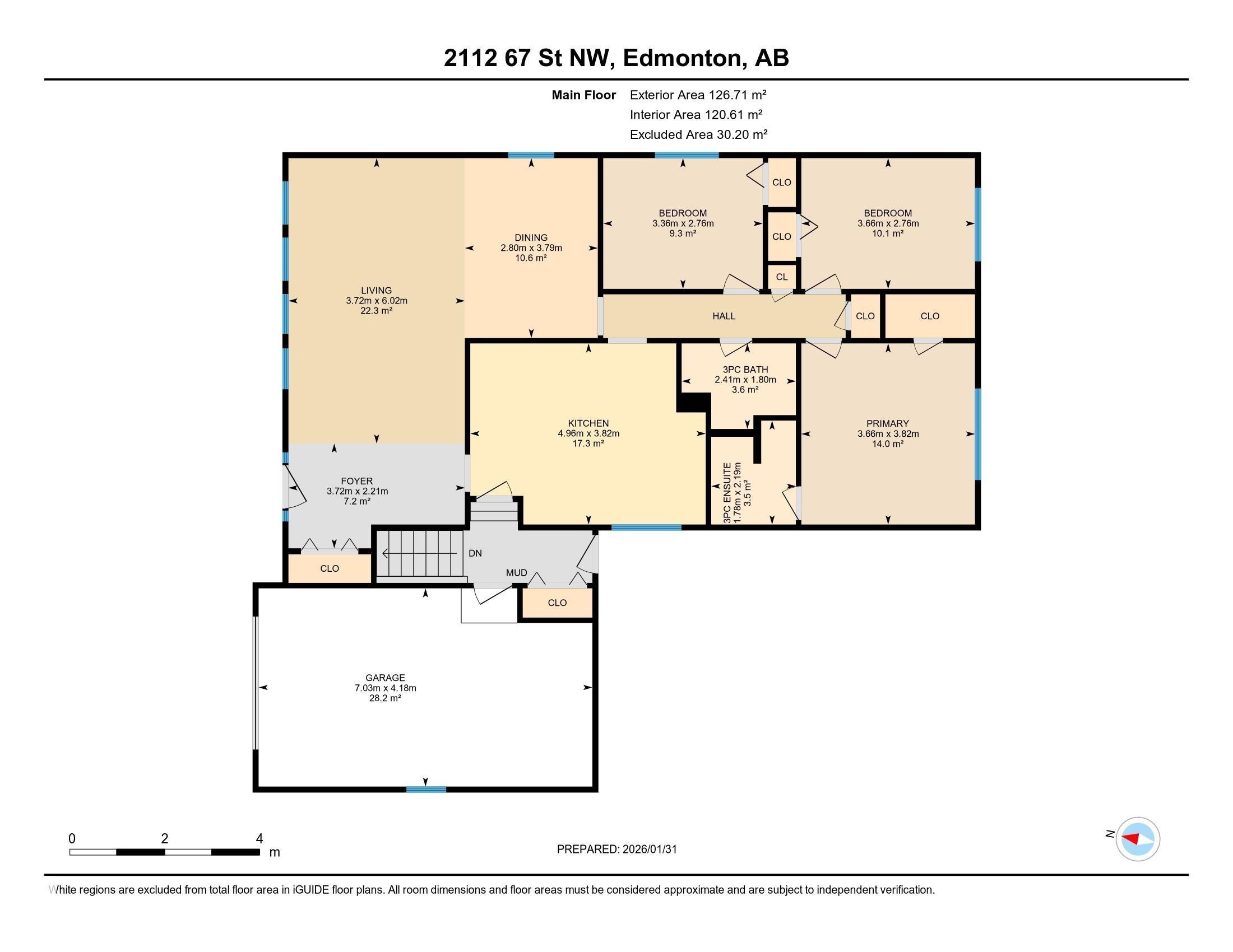 View of home floor plan - 2112 67 Street Nw, Edmonton, AB - Other