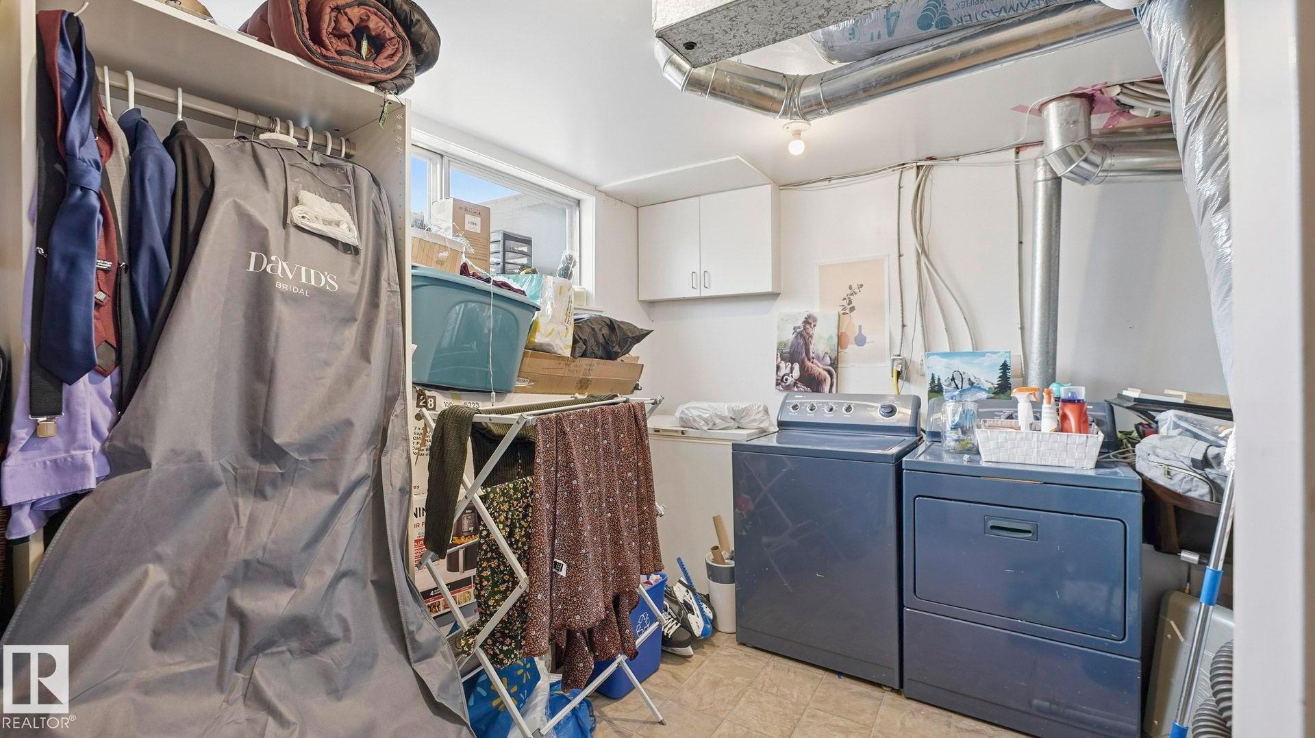 8911 83 Avenue, Edmonton, AB - Indoor Photo Showing Laundry Room