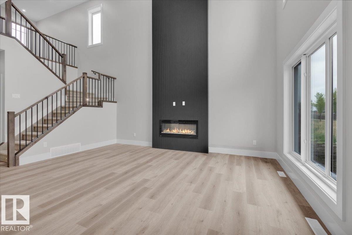 8419 Mayday Link, Edmonton, AB - Indoor With Fireplace