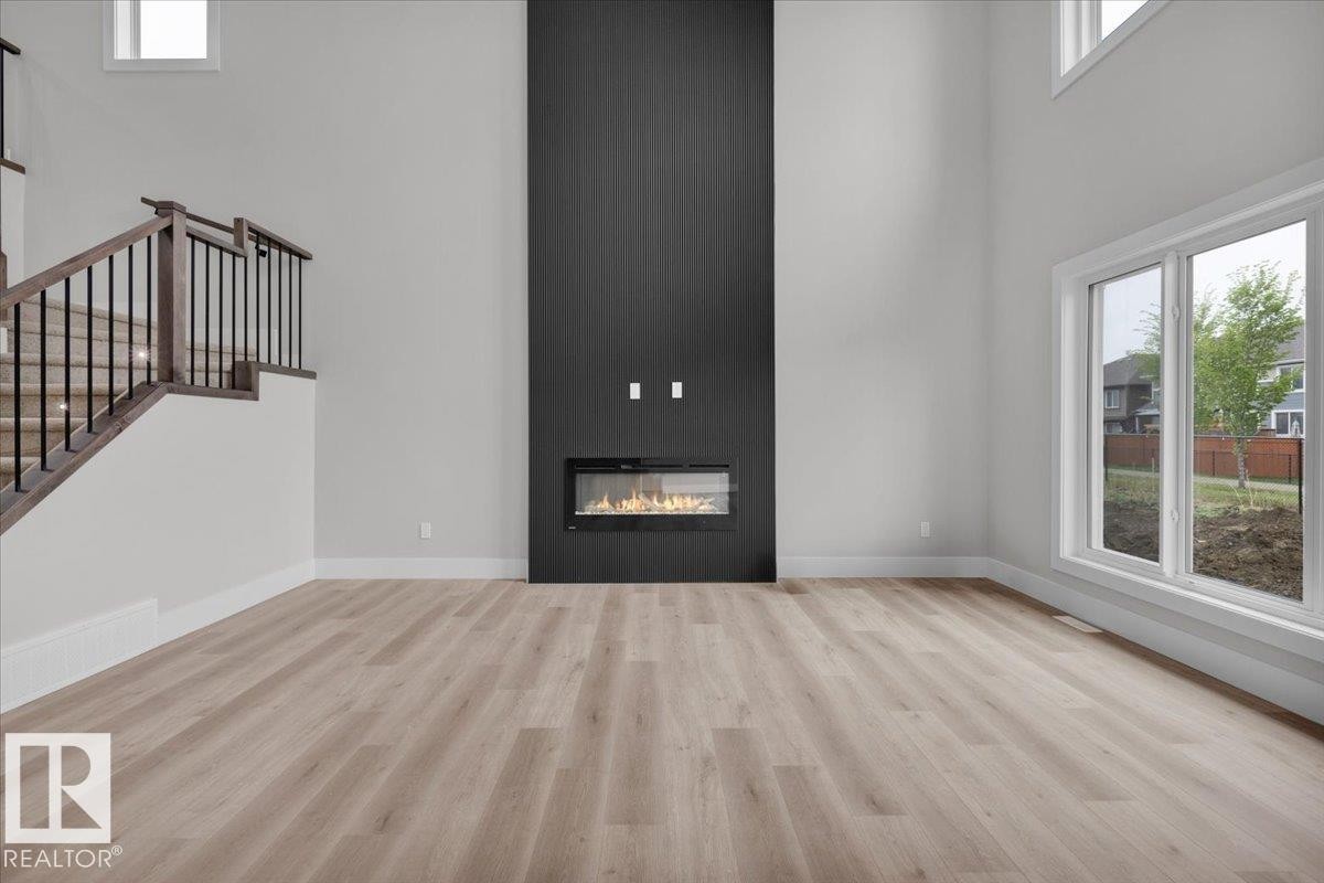 8419 Mayday Link, Edmonton, AB - Indoor With Fireplace