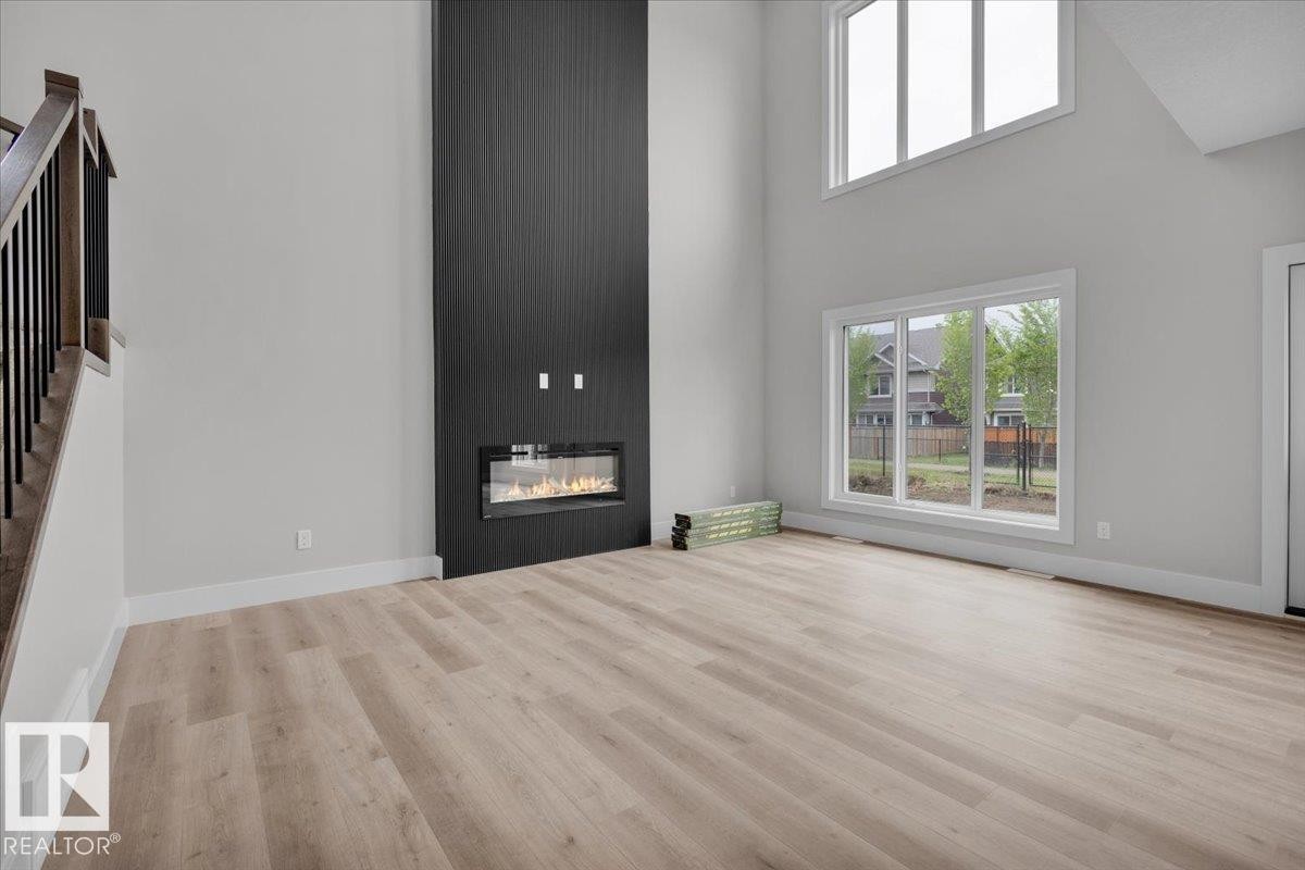 8419 Mayday Link, Edmonton, AB - Indoor With Fireplace