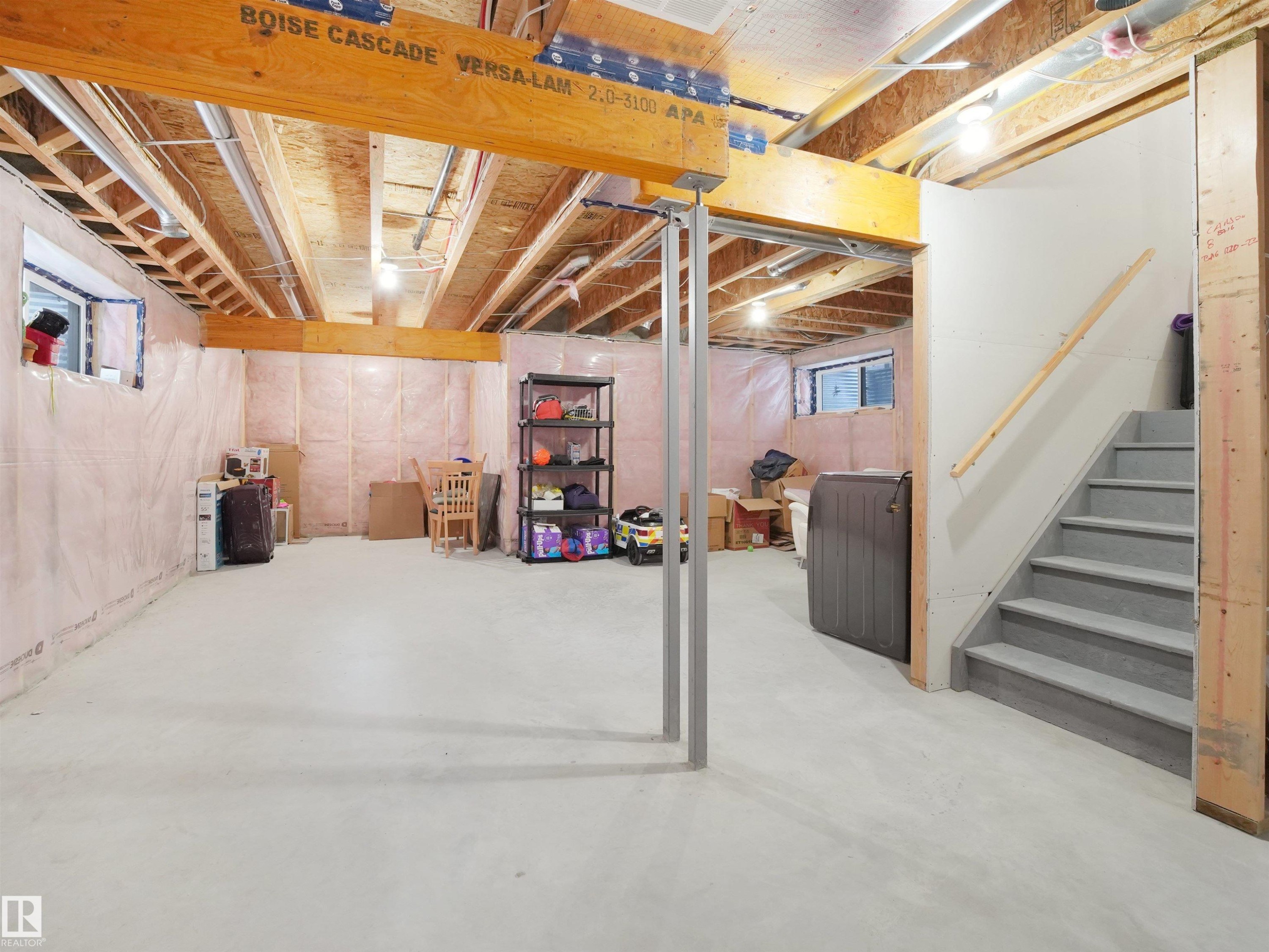 8716 Carson Way, Edmonton, AB - Indoor Photo Showing Basement