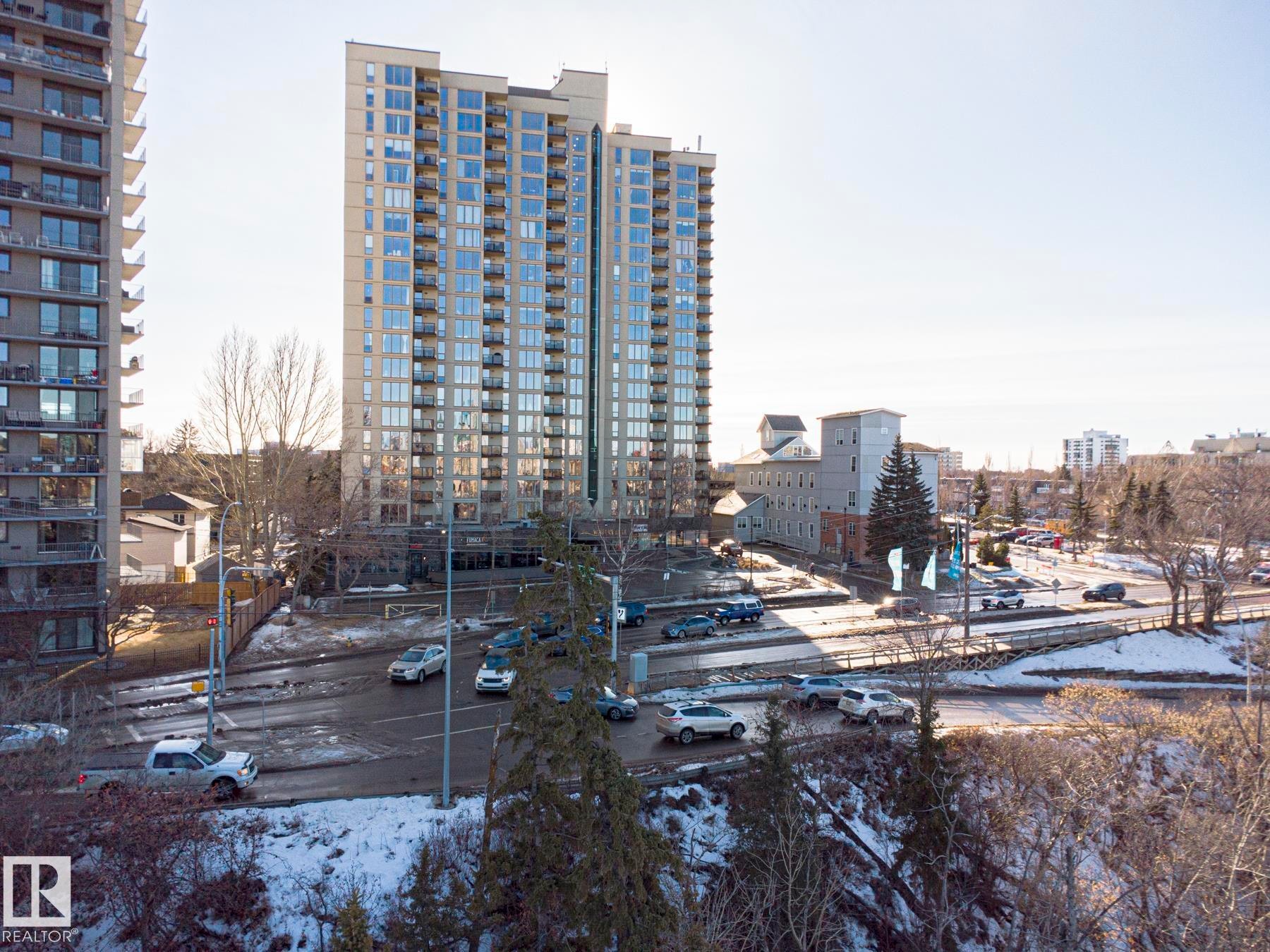 View of city - 505 10149 Saskatchewan Drive, Edmonton, AB - Outdoor