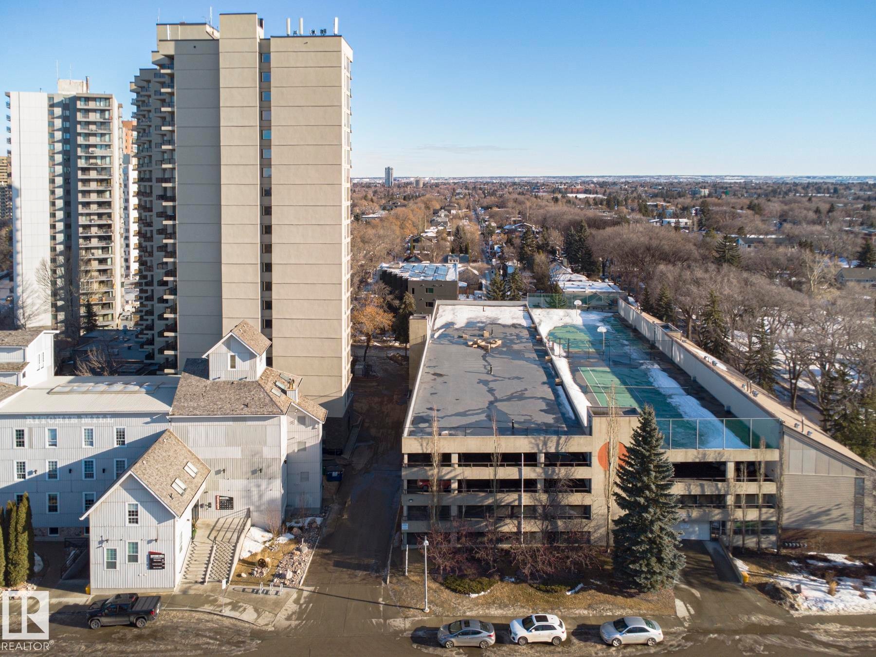 Aerial view - 505 10149 Saskatchewan Drive, Edmonton, AB - Outdoor With View