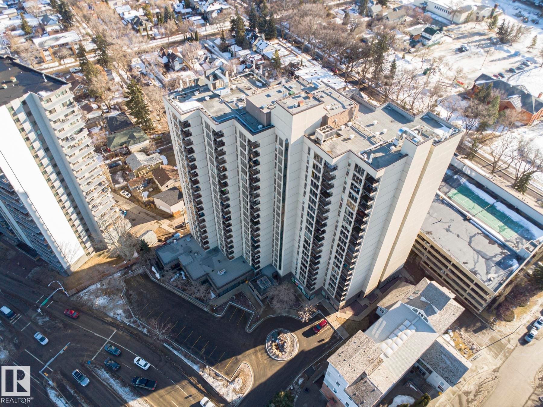 Aerial view - 505 10149 Saskatchewan Drive, Edmonton, AB - Outdoor