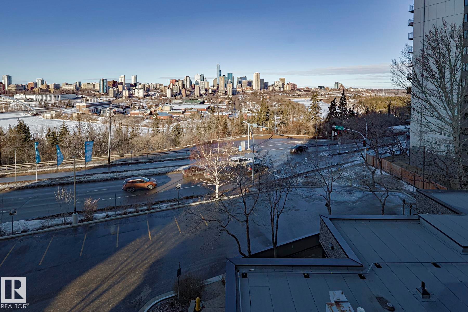 Skyline view - 505 10149 Saskatchewan Drive, Edmonton, AB - Outdoor With View
