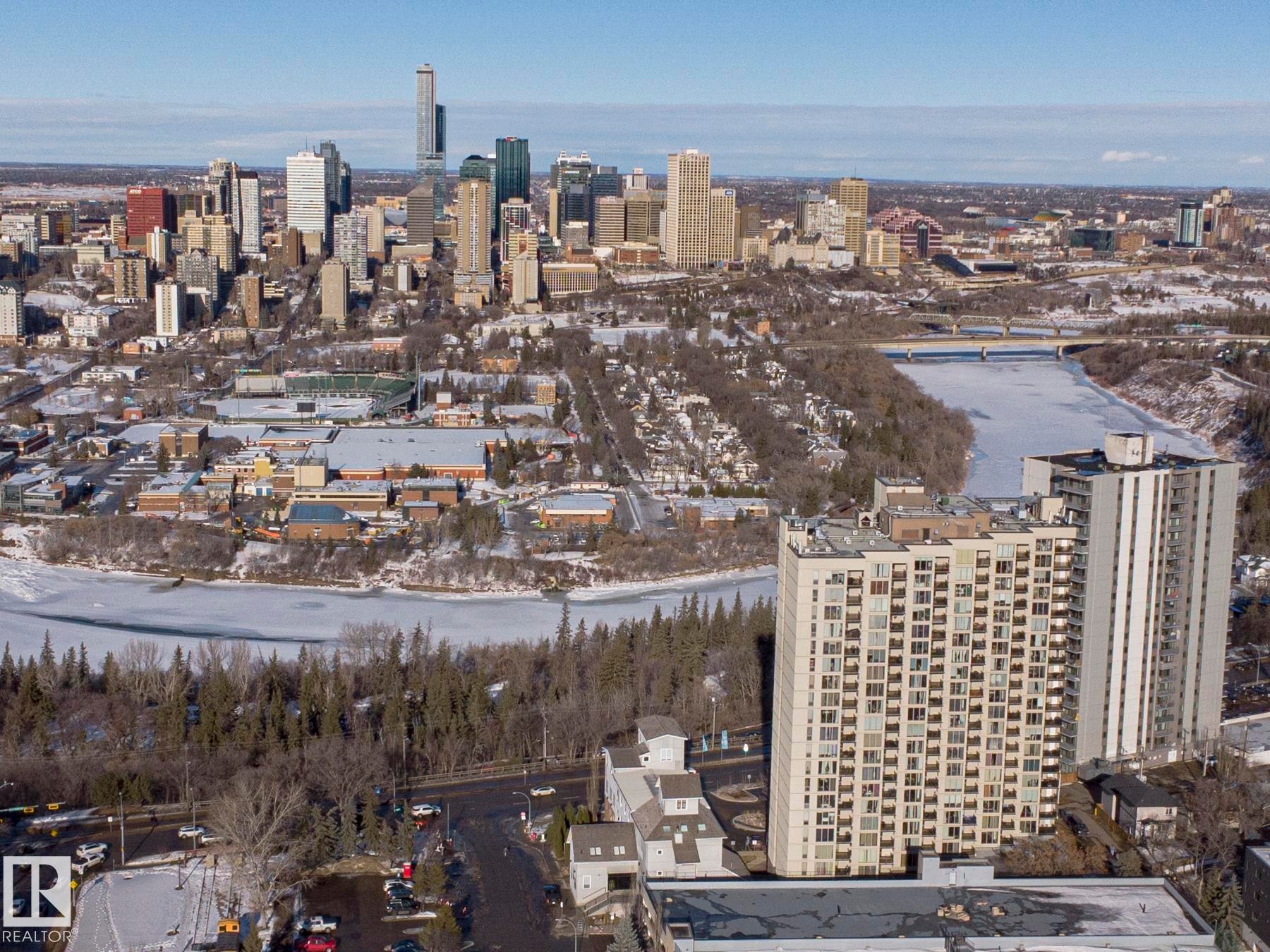 City view - 505 10149 Saskatchewan Drive, Edmonton, AB - Outdoor With View