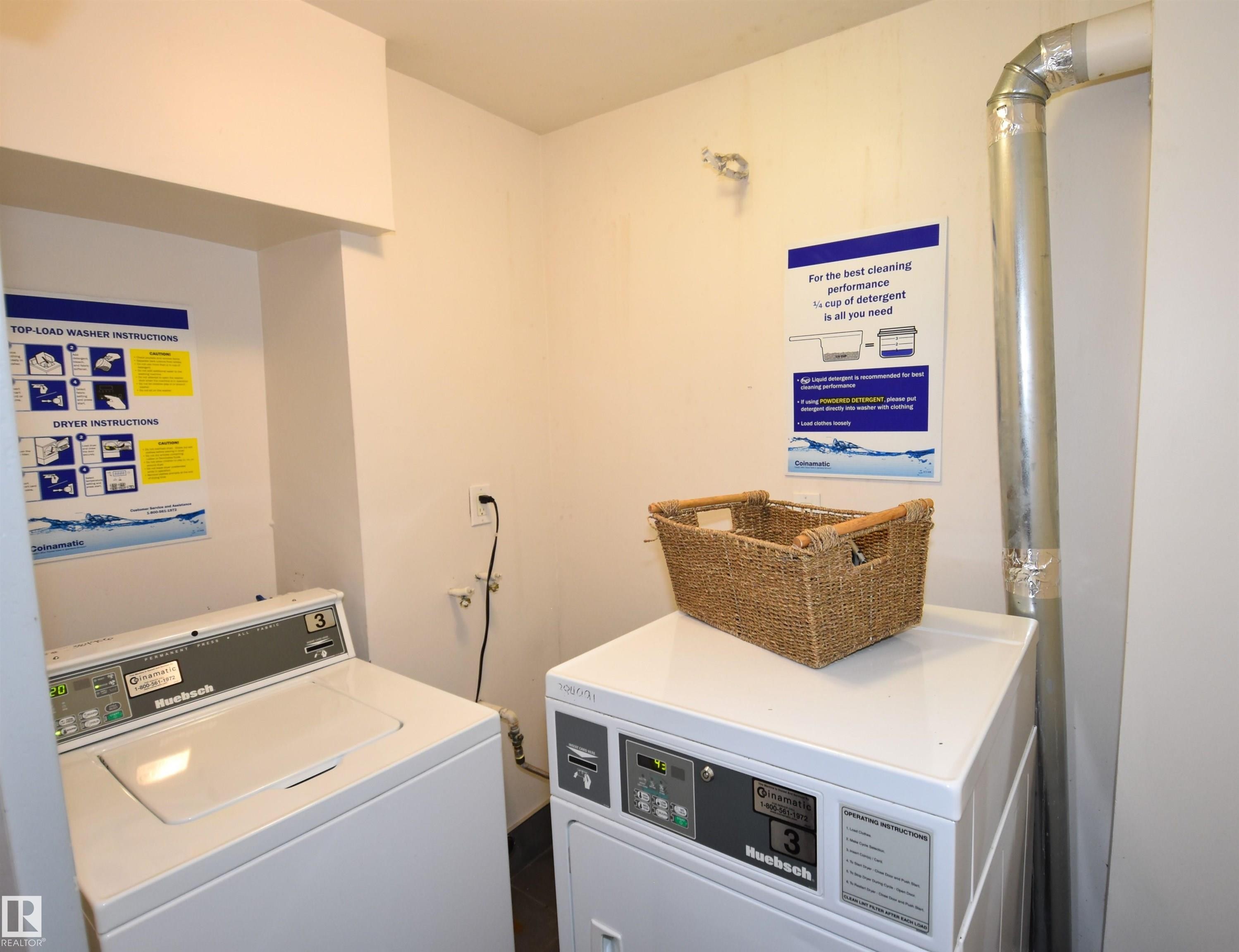 608 10021 116 Street, Edmonton, AB - Indoor Photo Showing Laundry Room