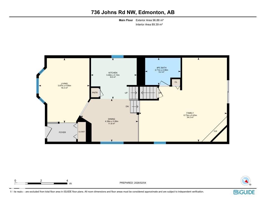 View of room layout - 736 Johns Road, Edmonton, AB - Other