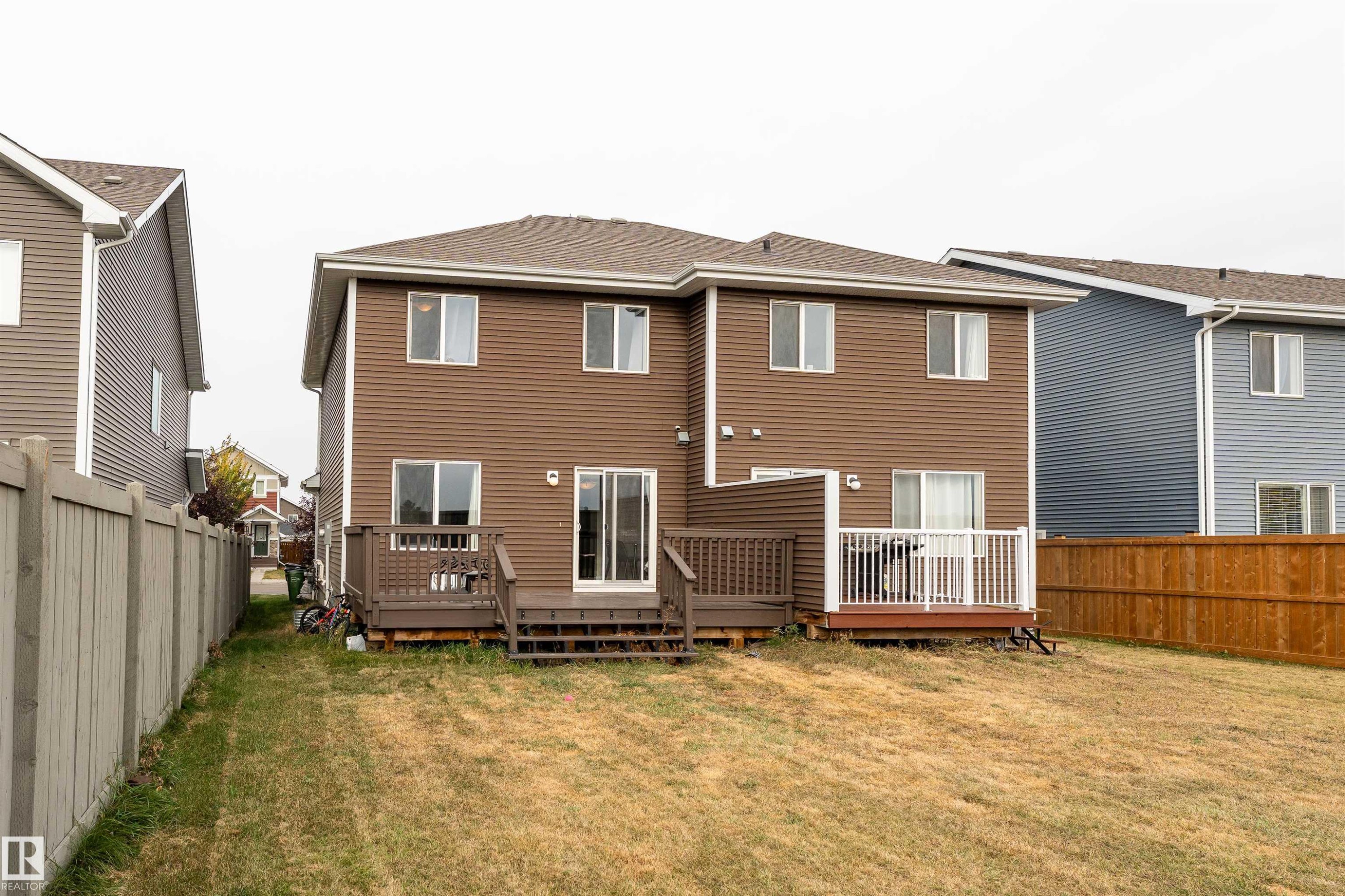 521 Ebbers Way, Edmonton, AB - Outdoor With Deck Patio Veranda With Exterior