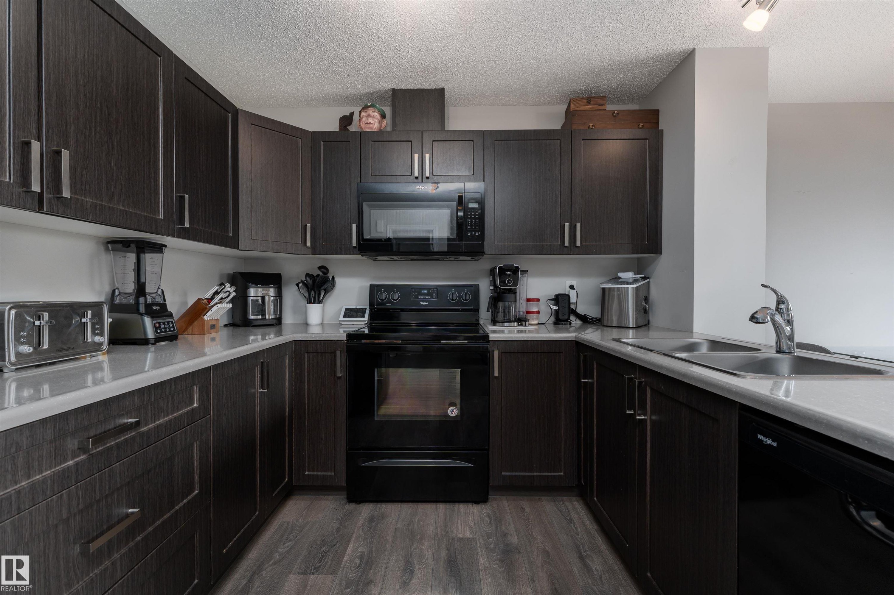 521 Ebbers Way, Edmonton, AB - Indoor Photo Showing Kitchen With Double Sink