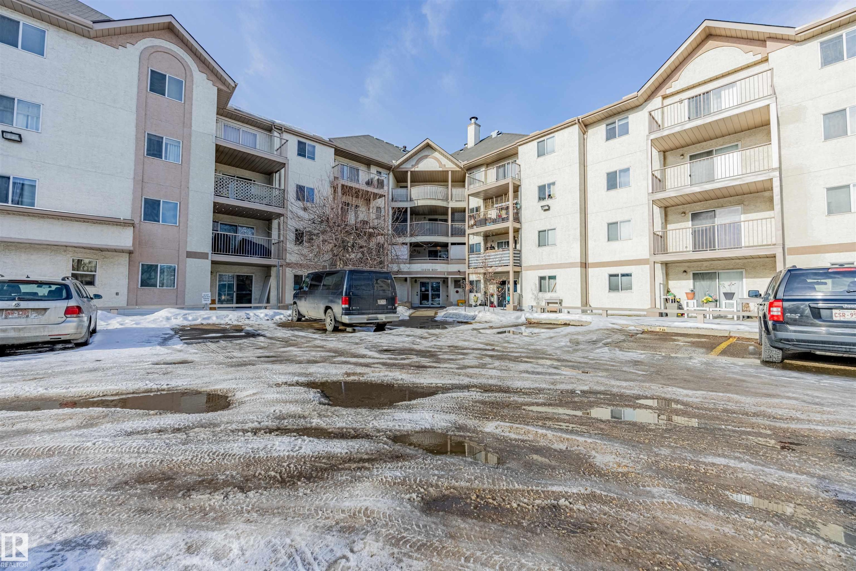 401 11218 80 Street, Edmonton, AB - Outdoor With Balcony With Facade