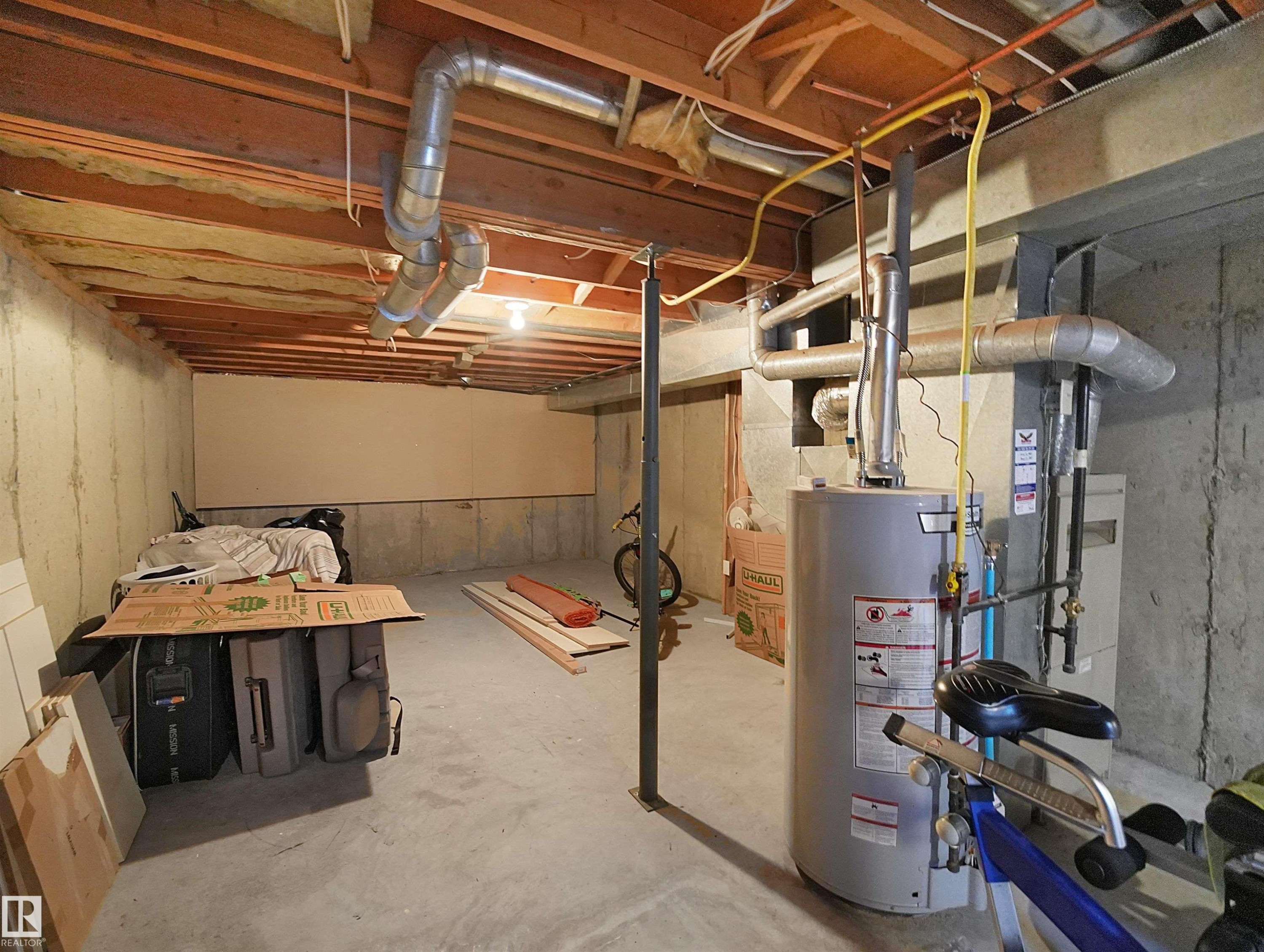 3611 30 Avenue, Edmonton, AB - Indoor Photo Showing Basement
