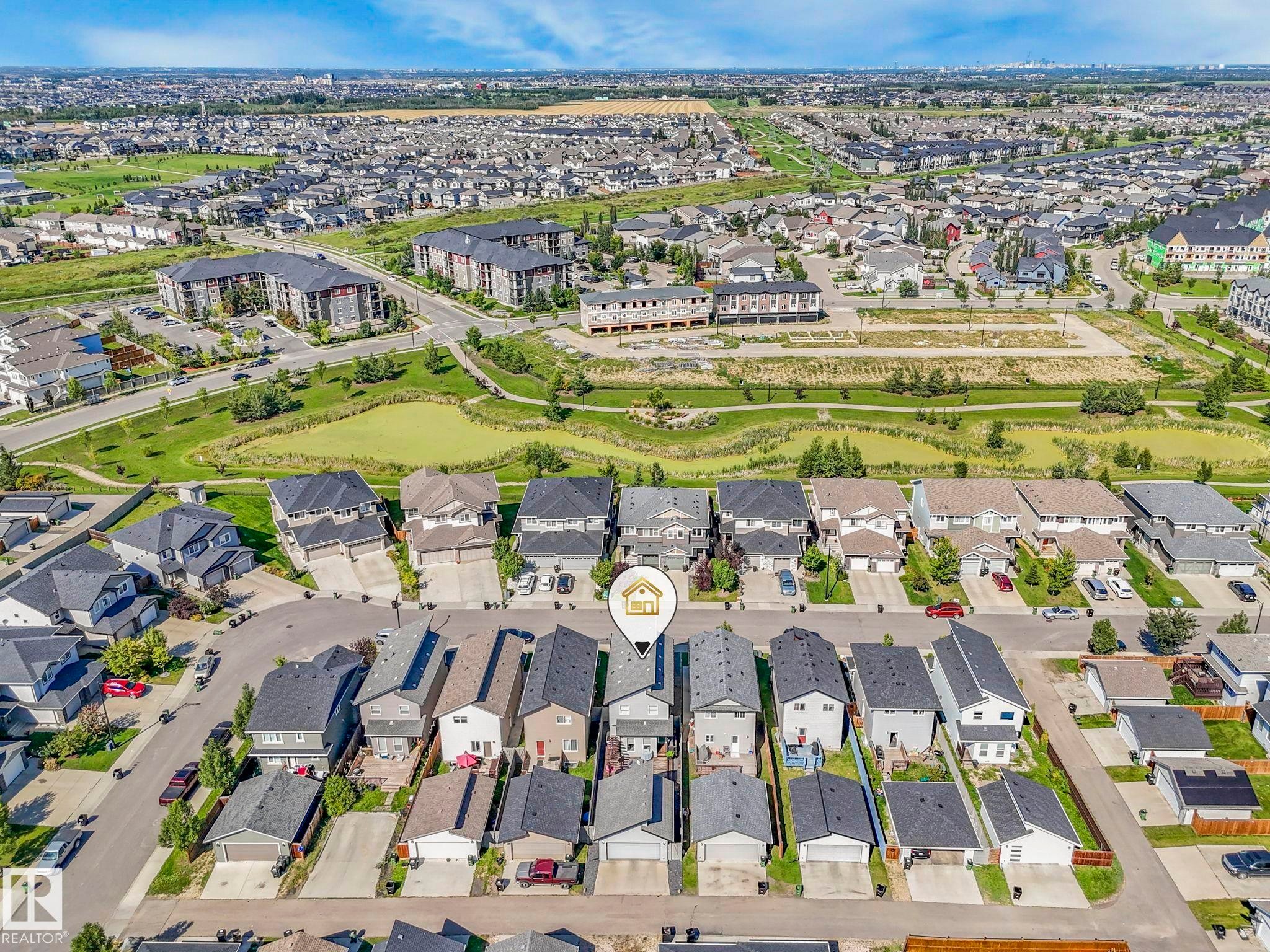 6693 Cardinal Road, Edmonton, AB - Outdoor With View