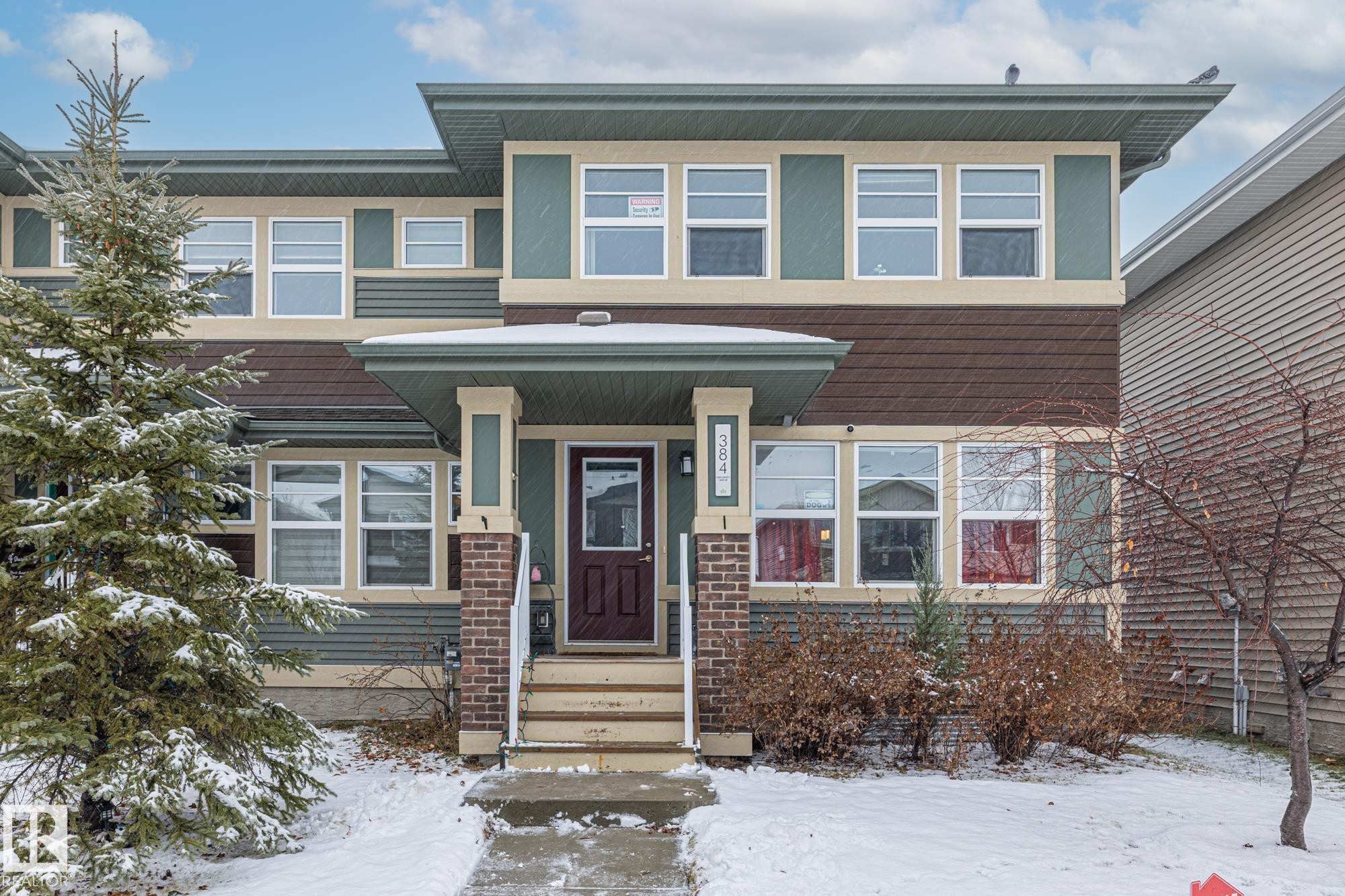 384 Charlesworth Drive, Edmonton, AB - Outdoor With Facade