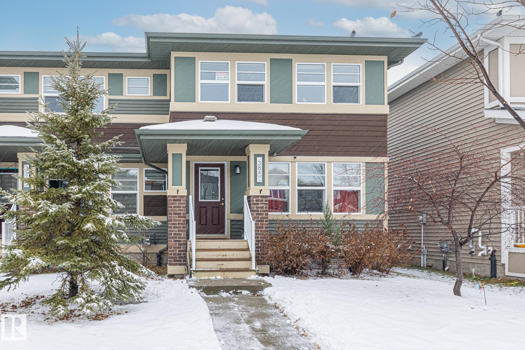 384 Charlesworth Drive, Edmonton, AB - Outdoor With Facade