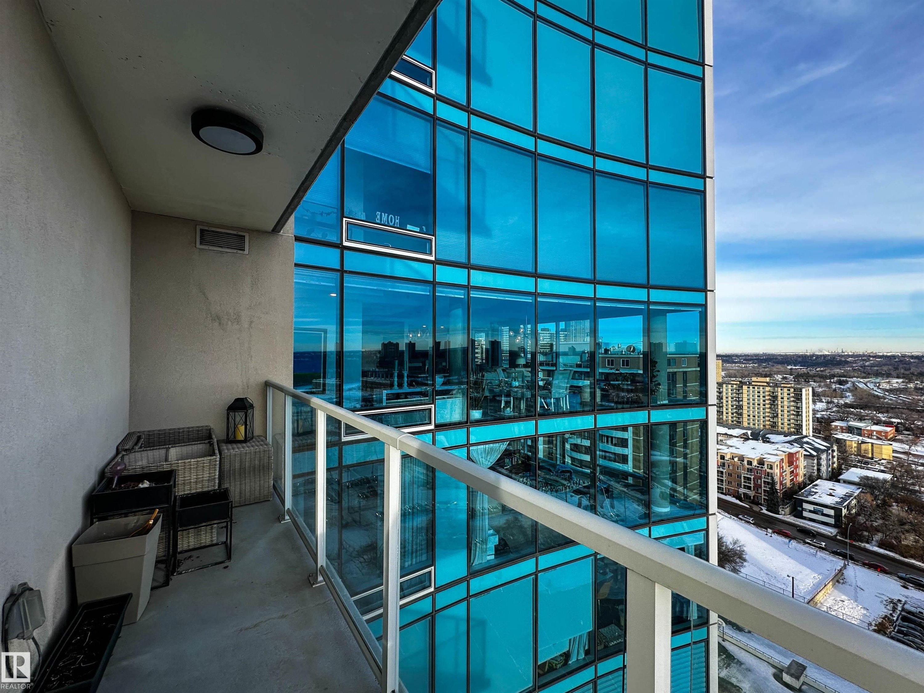 1804 9720 106 Street, Edmonton, AB - Outdoor With Balcony