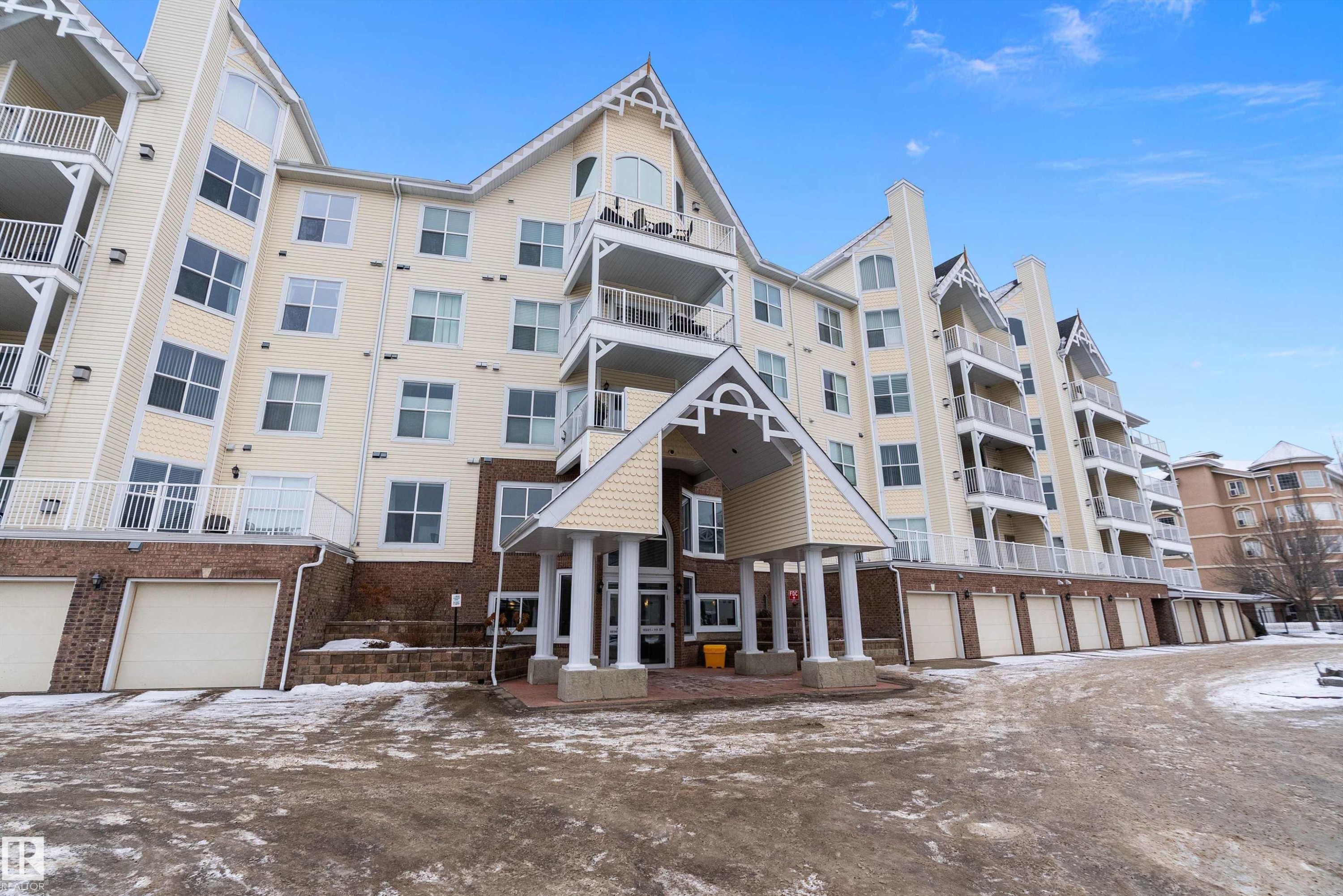 409 10221 111 Street, Edmonton, AB - Outdoor With Balcony With Facade