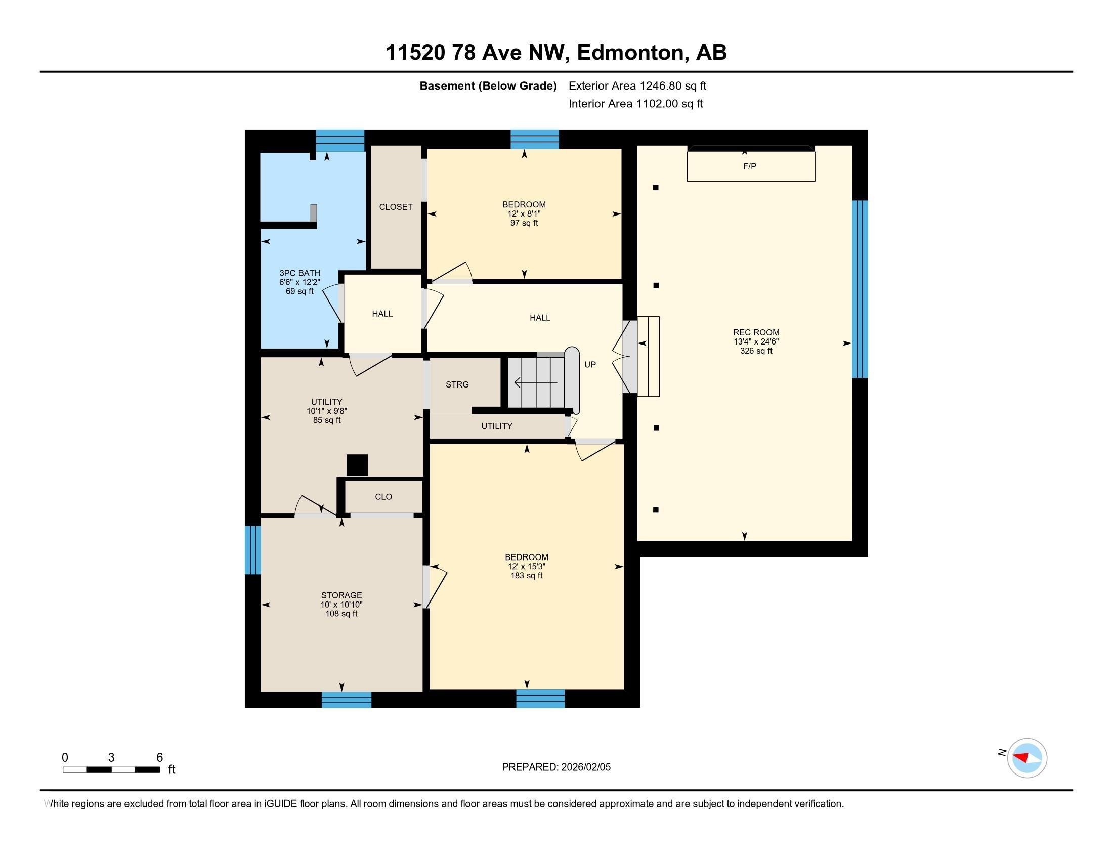 View of floor plan / room layout - 11520 78 Avenue Nw, Edmonton, AB - Other