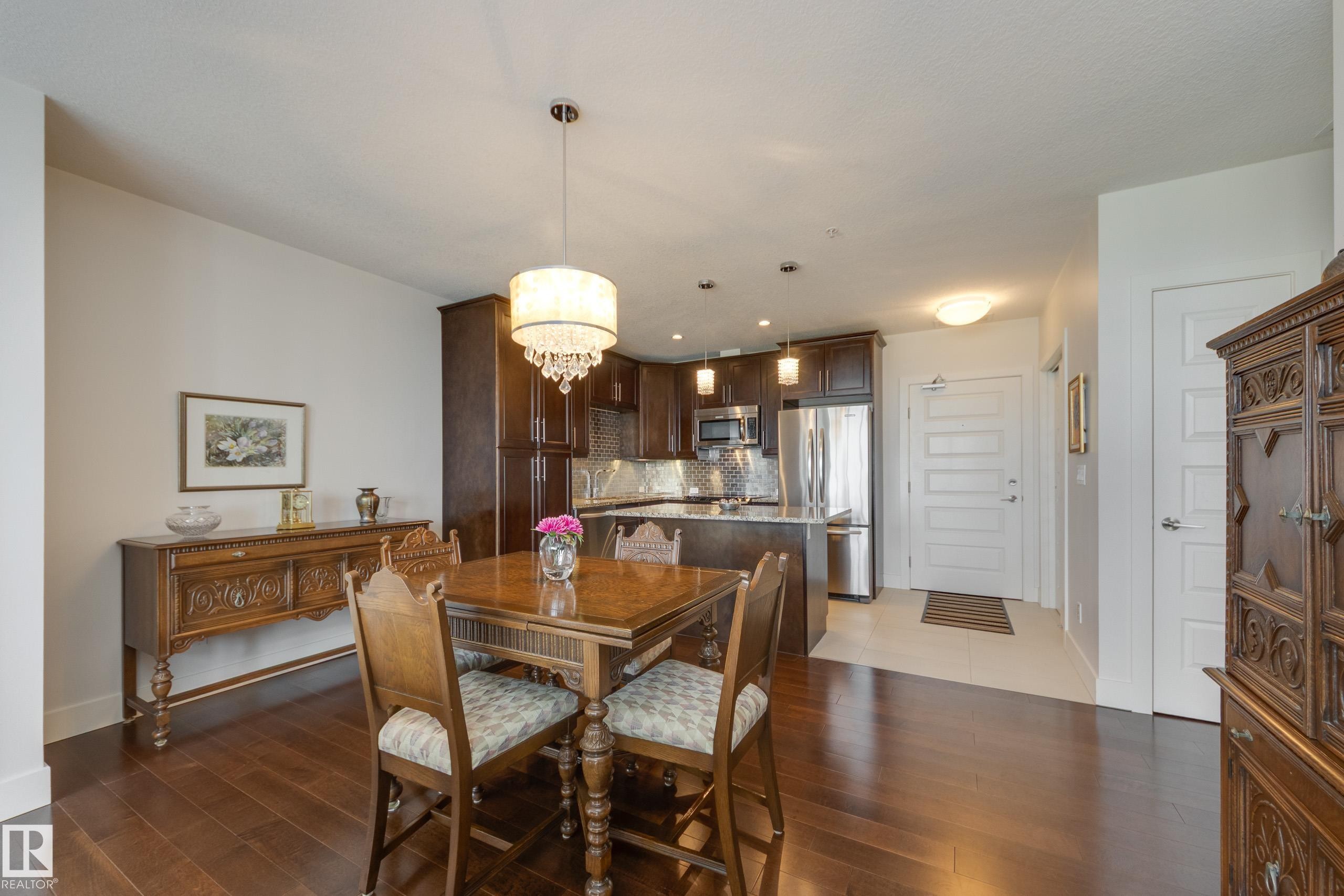 403 1350 Windermere Way, Edmonton, AB - Indoor Photo Showing Dining Room