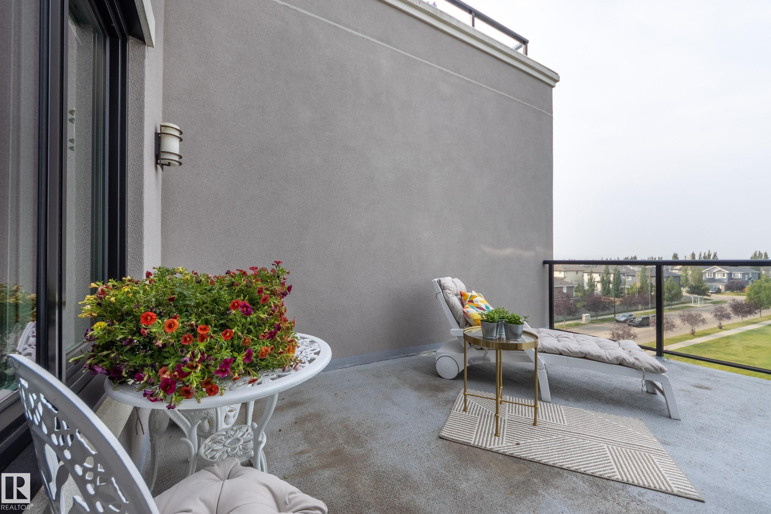 403 1350 Windermere Way, Edmonton, AB - Outdoor With Balcony