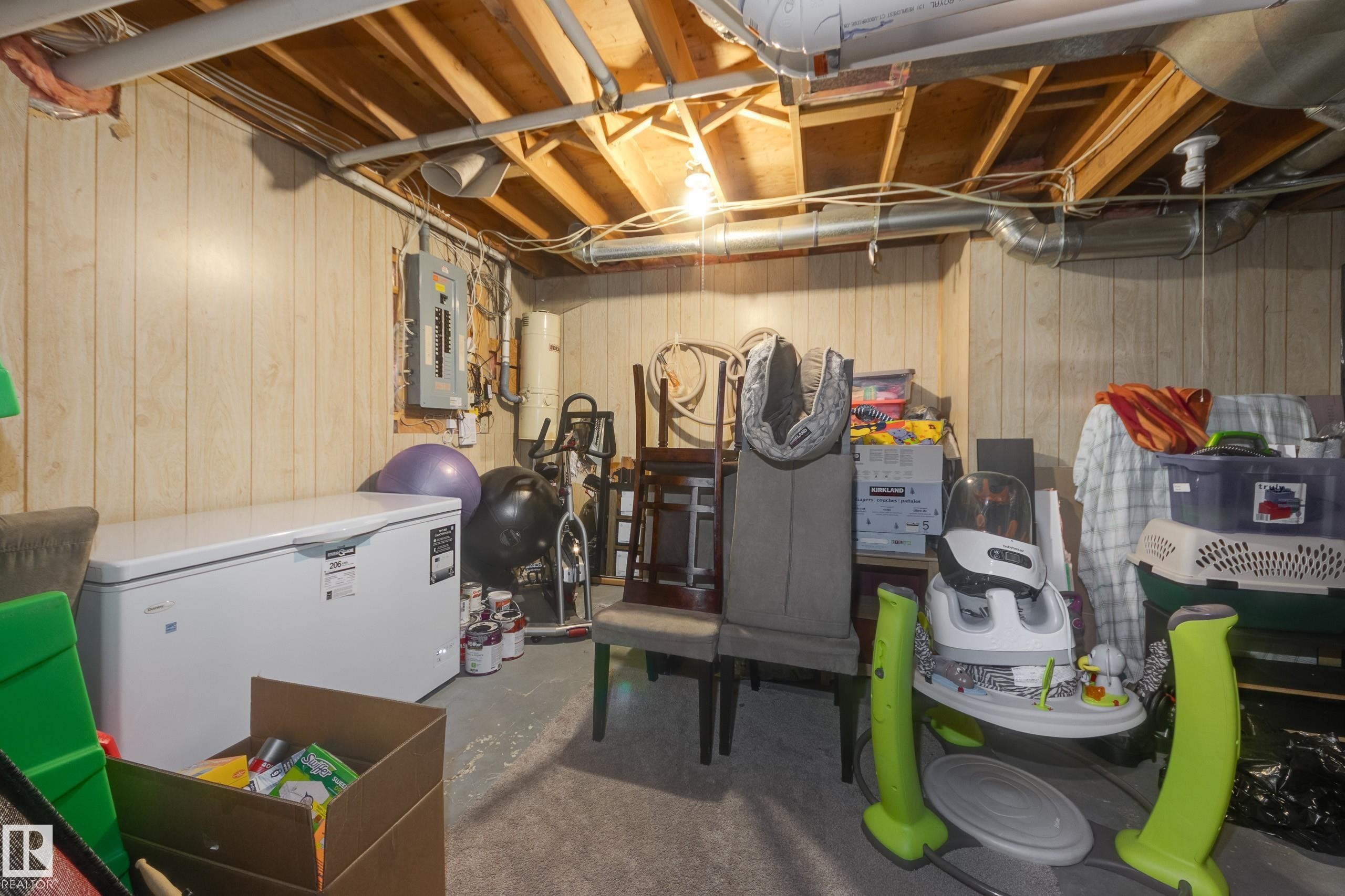 18812 93 Avenue, Edmonton, AB - Indoor Photo Showing Basement