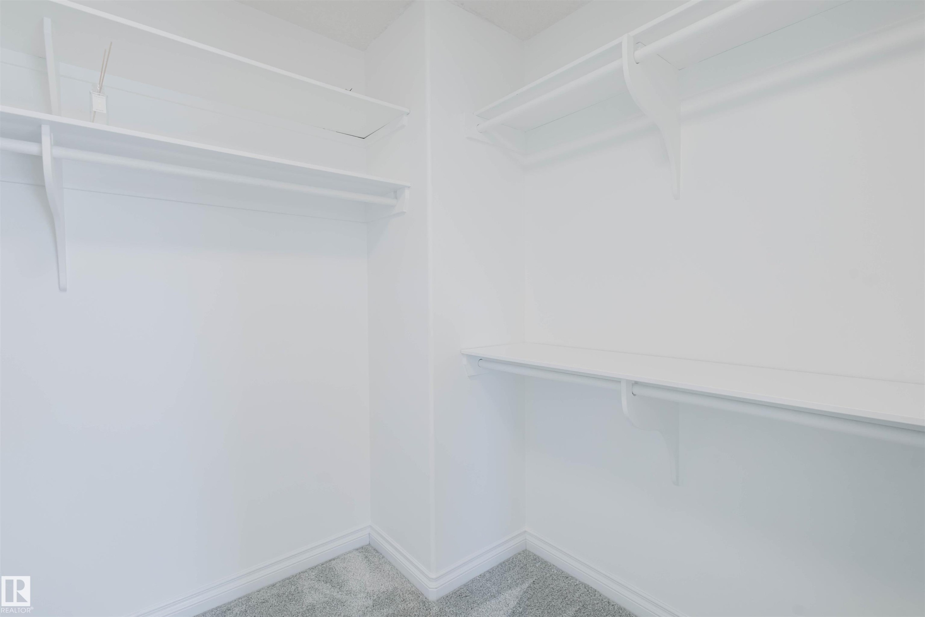 Walk in closet featuring carpet - 3547 Mclay Crescent, Edmonton, AB - Indoor With Storage