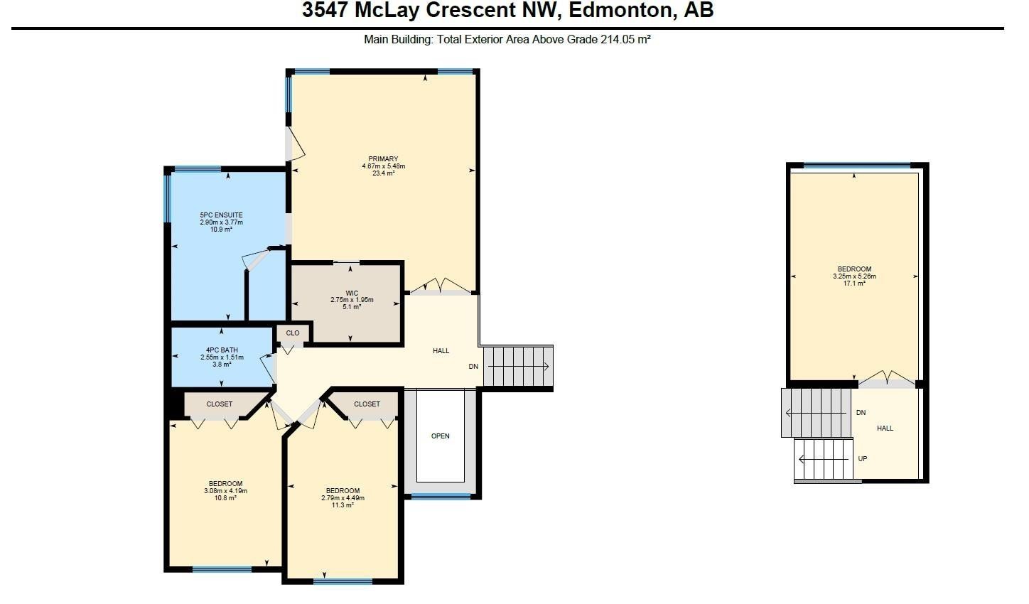 View of property floor plan - 3547 Mclay Crescent, Edmonton, AB - Other
