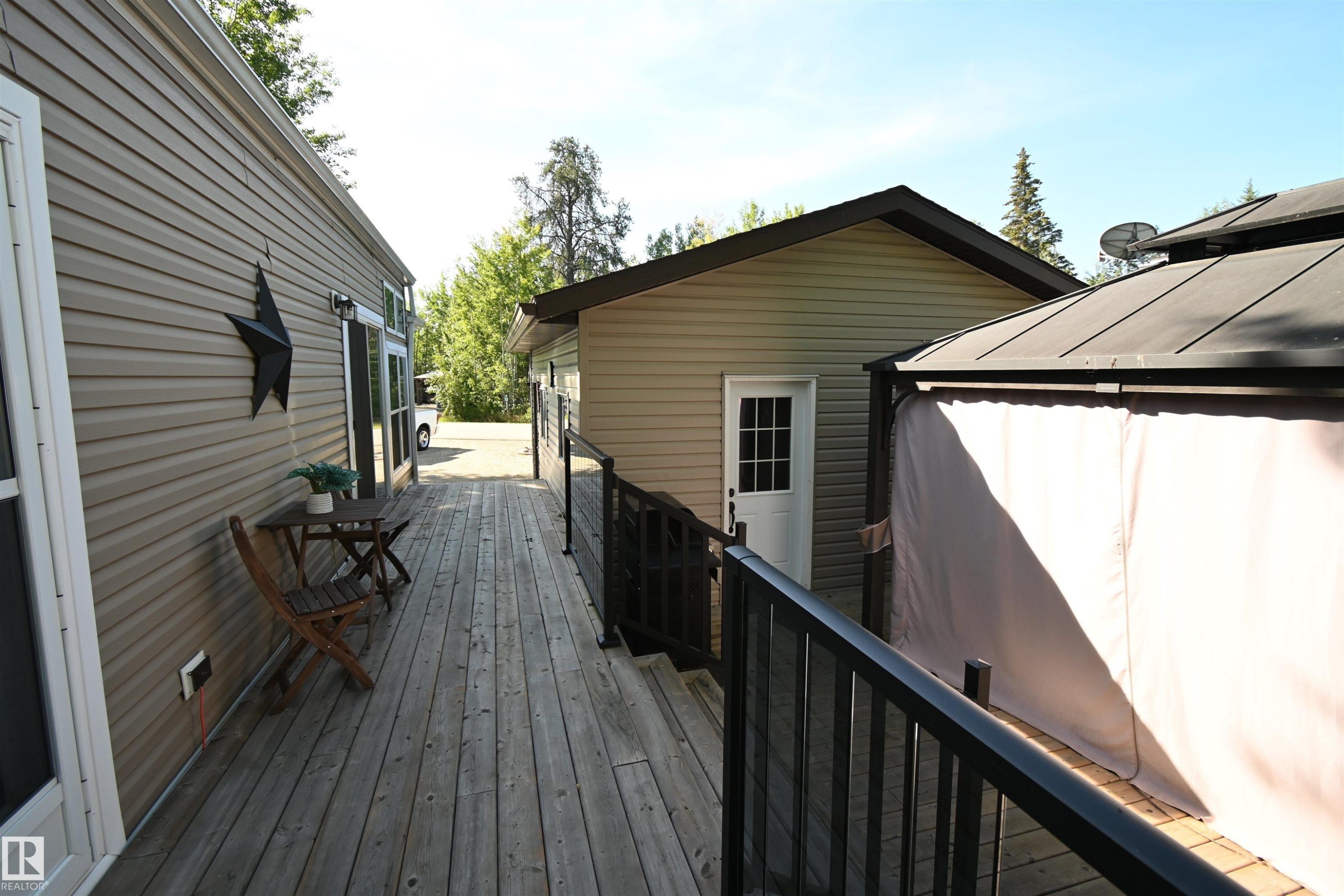 64 53206 Rge Road 55 A, Rural Parkland County, AB - Outdoor With Deck Patio Veranda With Exterior