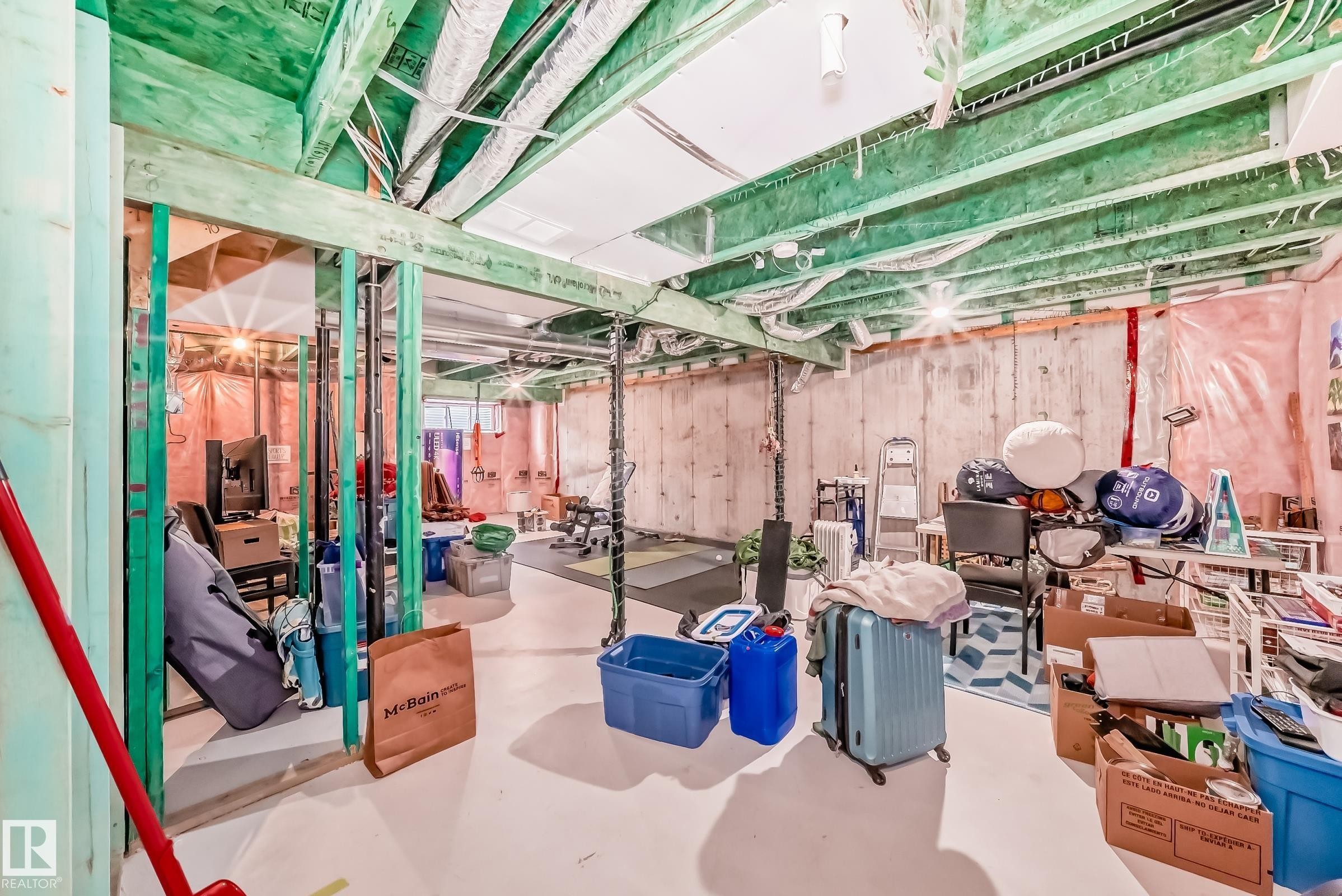 View of below grade area - 9645 Simpson Place, Edmonton, AB