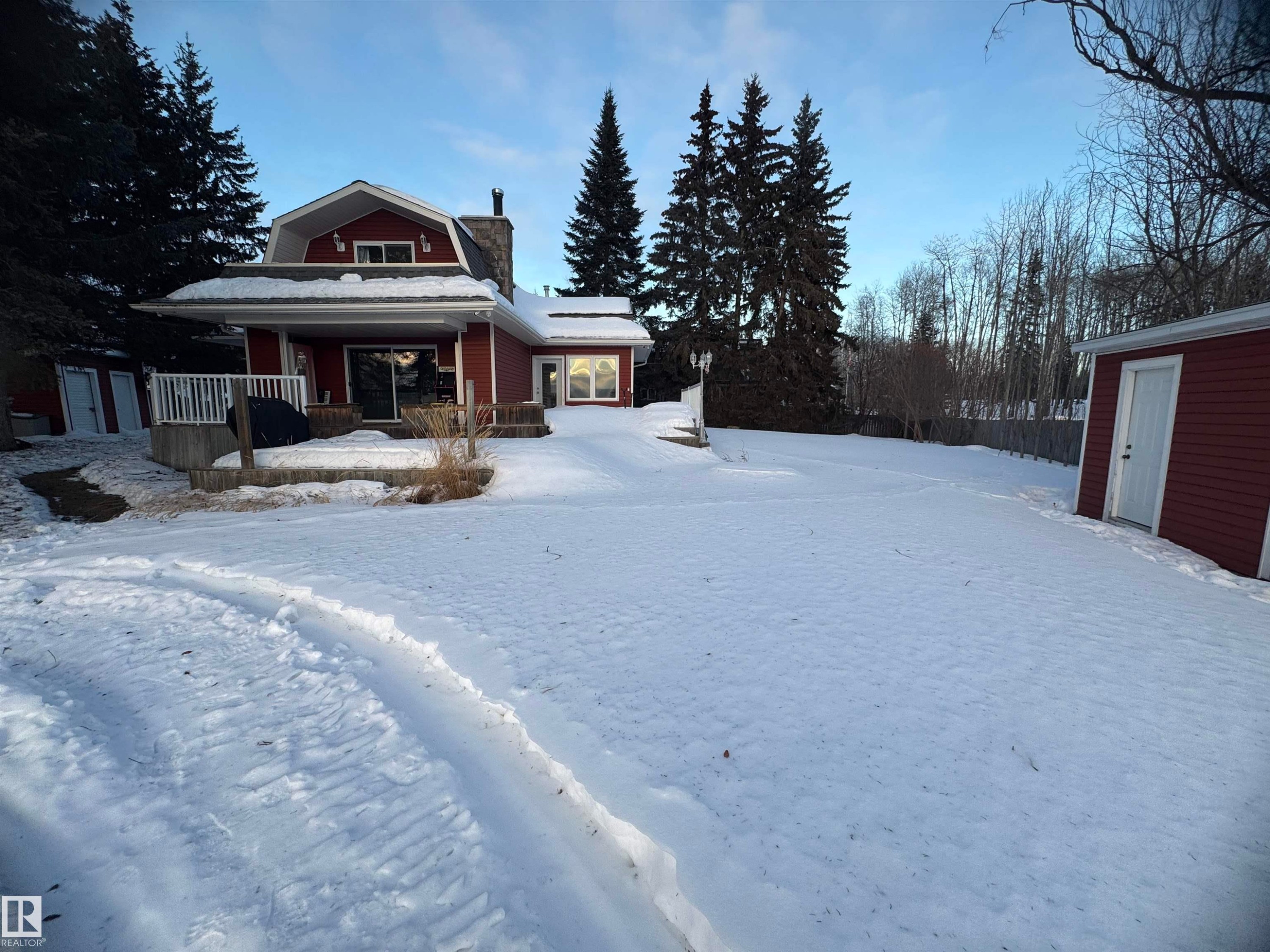 Rural Westlock County, AB - Outdoor With Deck Patio Veranda