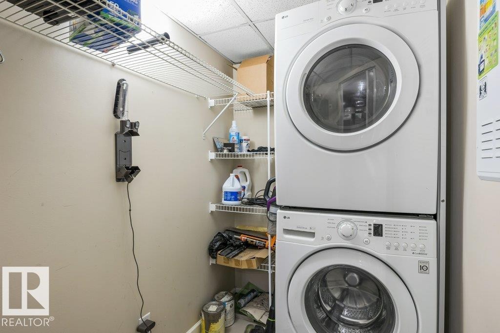 217 6083 Maynard Way, Edmonton, AB - Indoor Photo Showing Laundry Room
