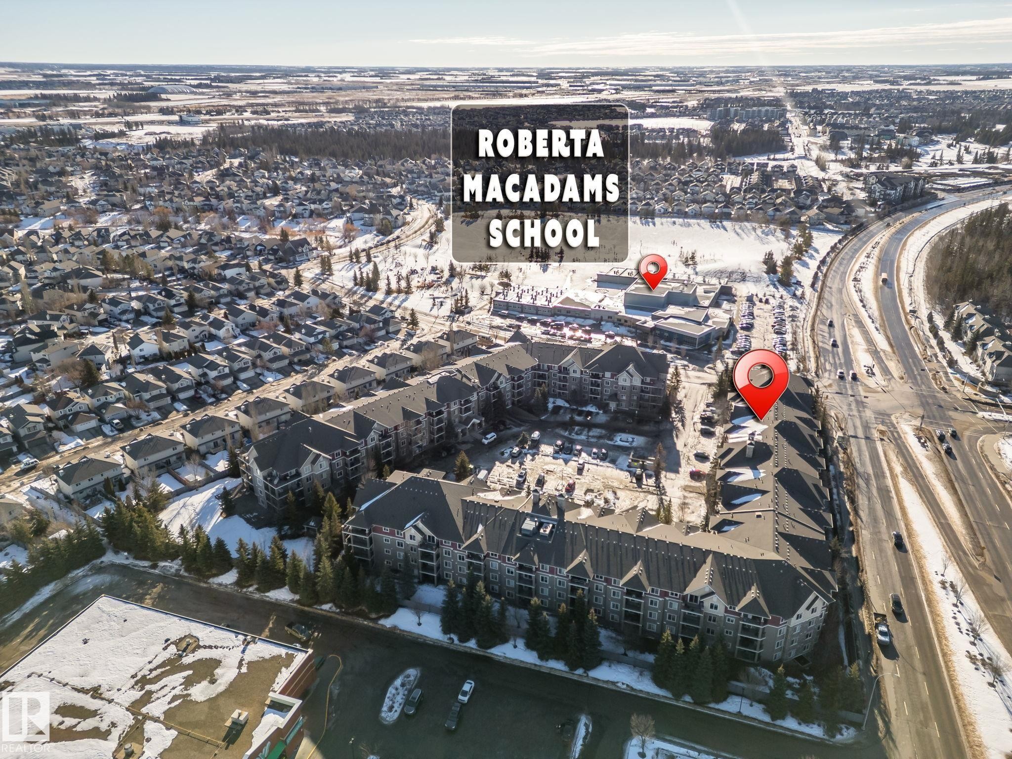 408 2098 Blackmud Creek Drive, Edmonton, AB - Outdoor With View