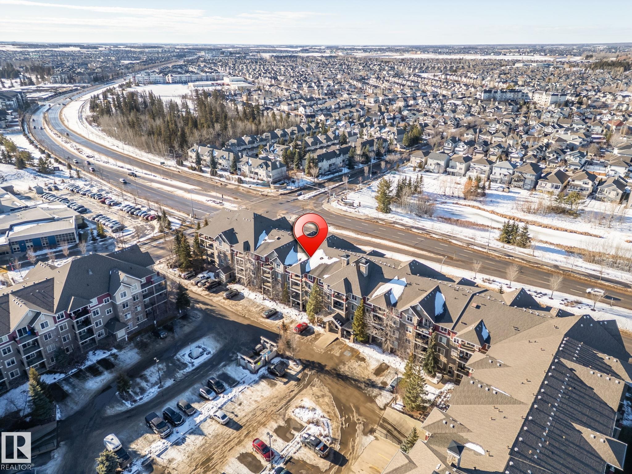 408 2098 Blackmud Creek Drive, Edmonton, AB - Outdoor With View