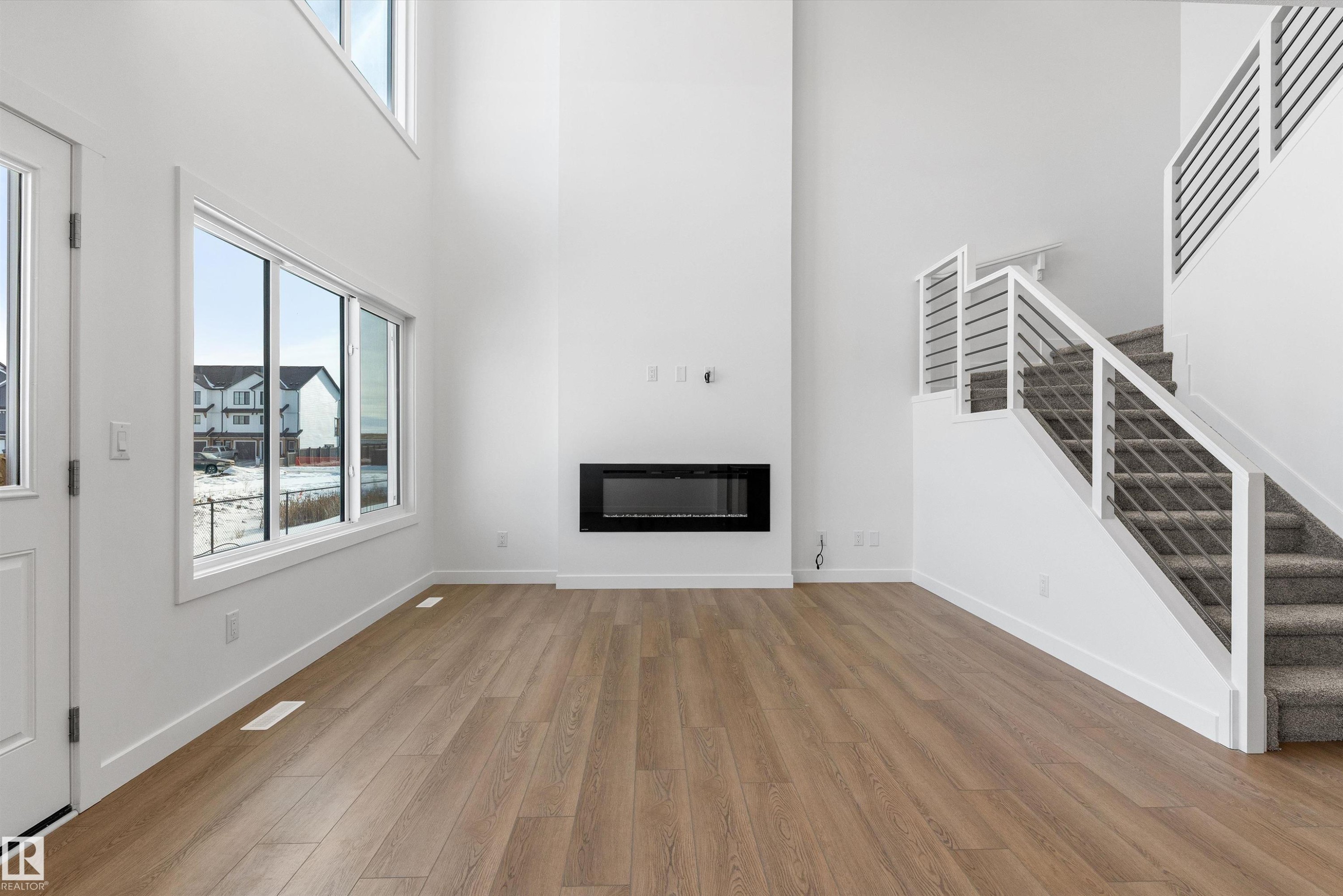 756 Astoria Way, Devon, AB - Indoor With Fireplace