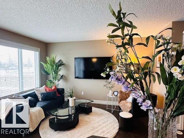 Living area with a textured ceiling - 12219 167A Avenue, Edmonton, AB - Indoor Photo Showing Other Room