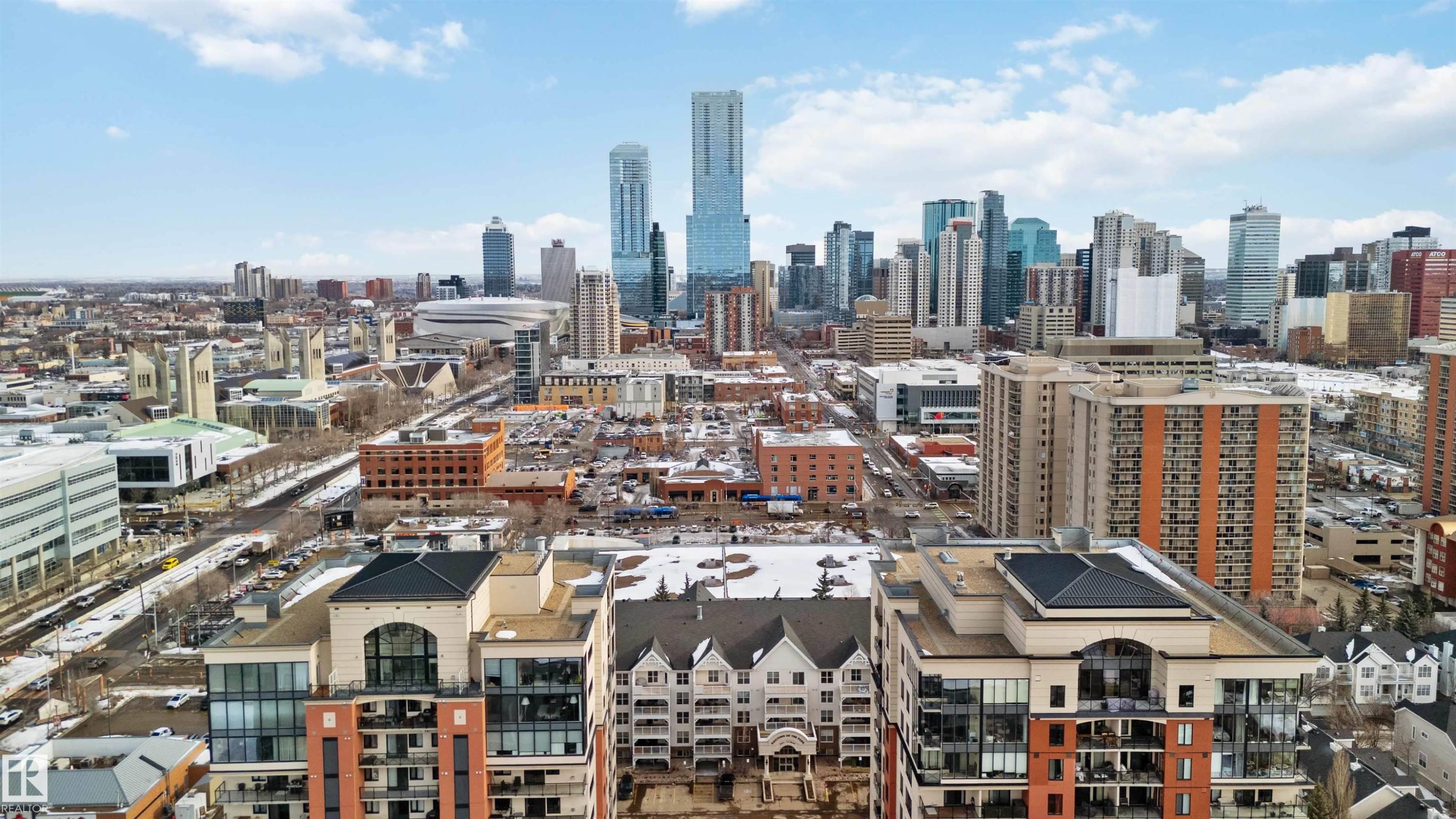 Skyline view - 113 10311 111 Street, Edmonton, AB - Outdoor With View