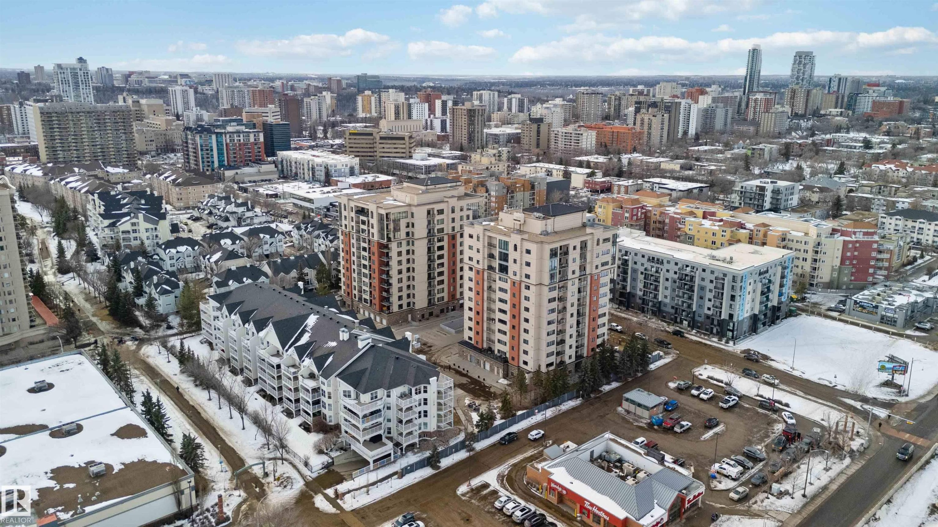 City view - 113 10311 111 Street, Edmonton, AB - Outdoor With View