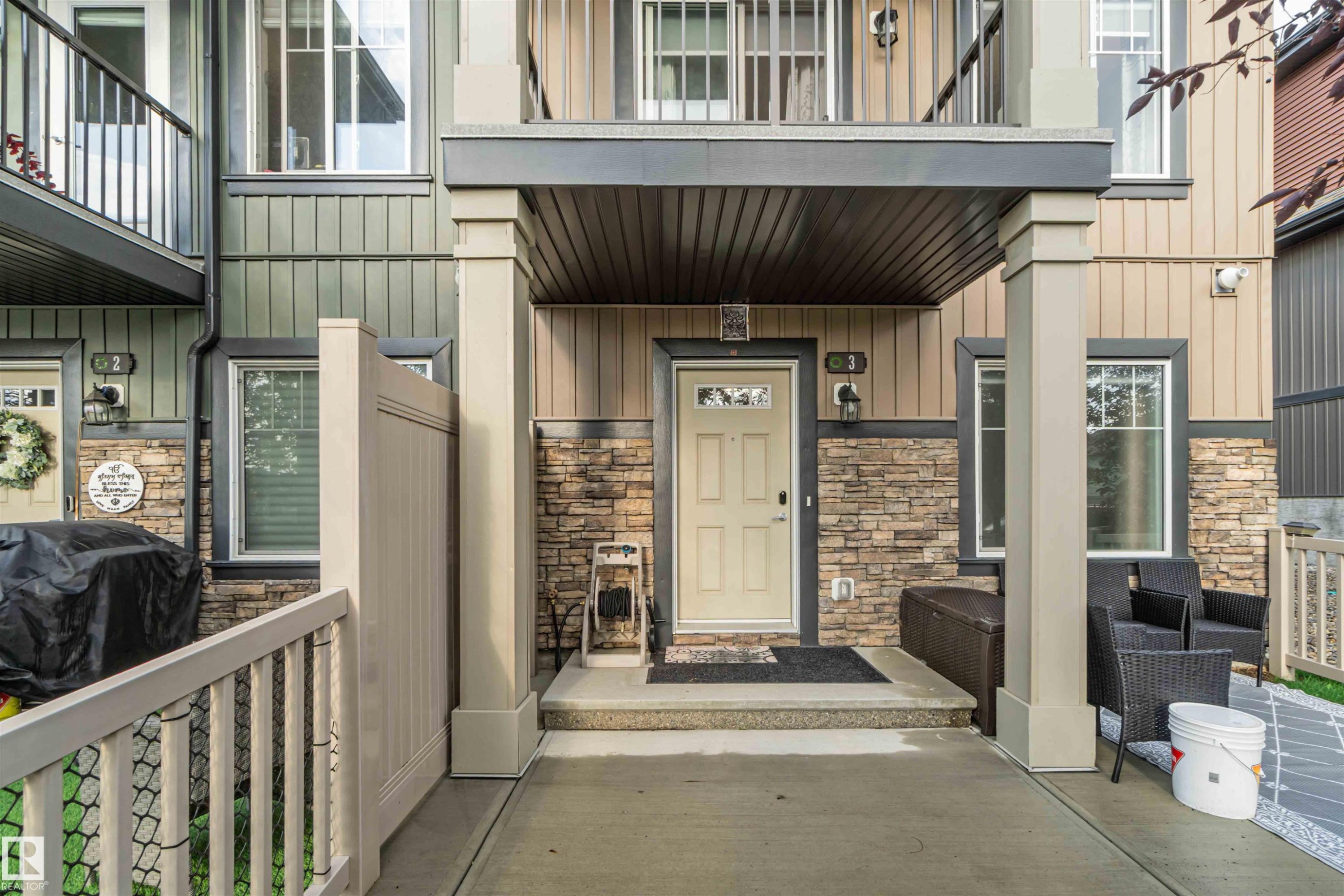 3 3305 Orchards Link Sw, Edmonton, AB - Outdoor With Balcony