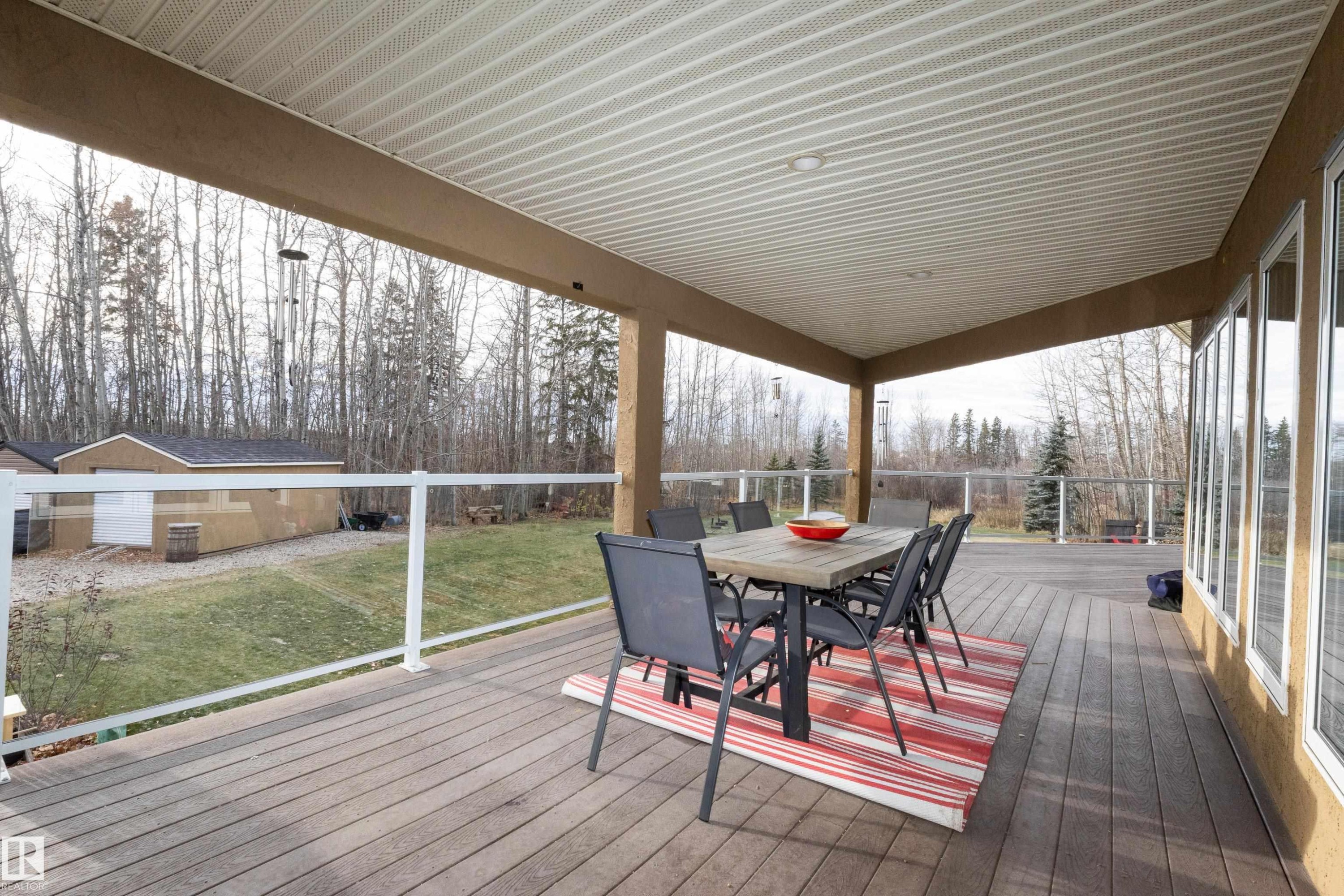 #14 52001 Rge Road 275, Rural Parkland County, AB - Outdoor With Deck Patio Veranda With Exterior