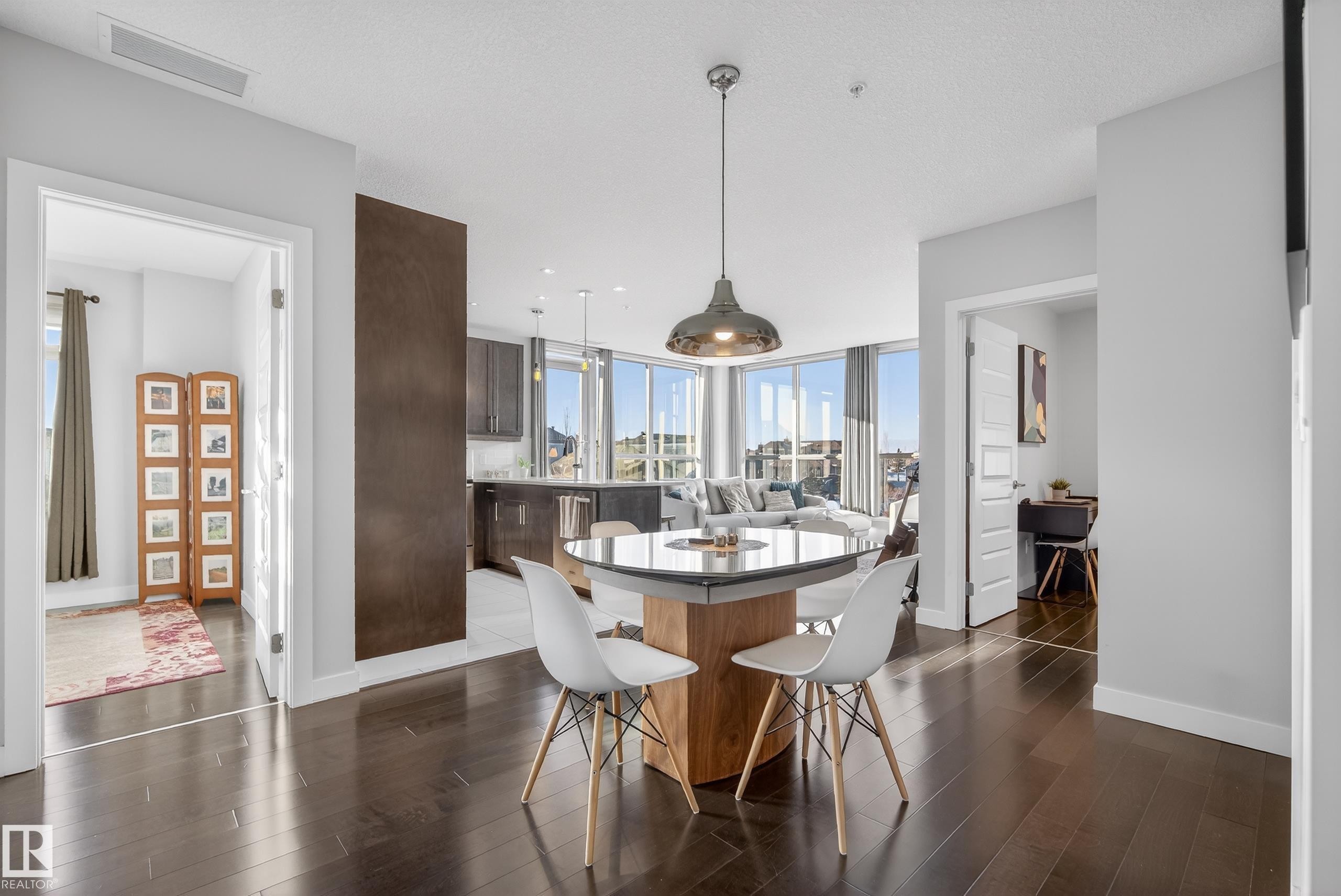 201 5151 Windermere Boulevard, Edmonton, AB - Indoor Photo Showing Dining Room