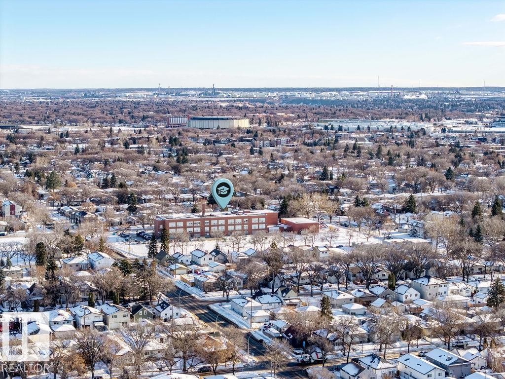 Aerial perspective of suburban area - 12253 95A Street, Edmonton, AB - Outdoor With View
