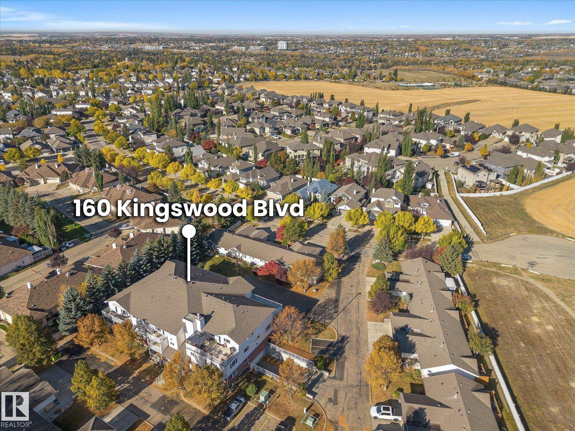 203 160 Kingswood Boulevard, St. Albert, AB - Outdoor With View