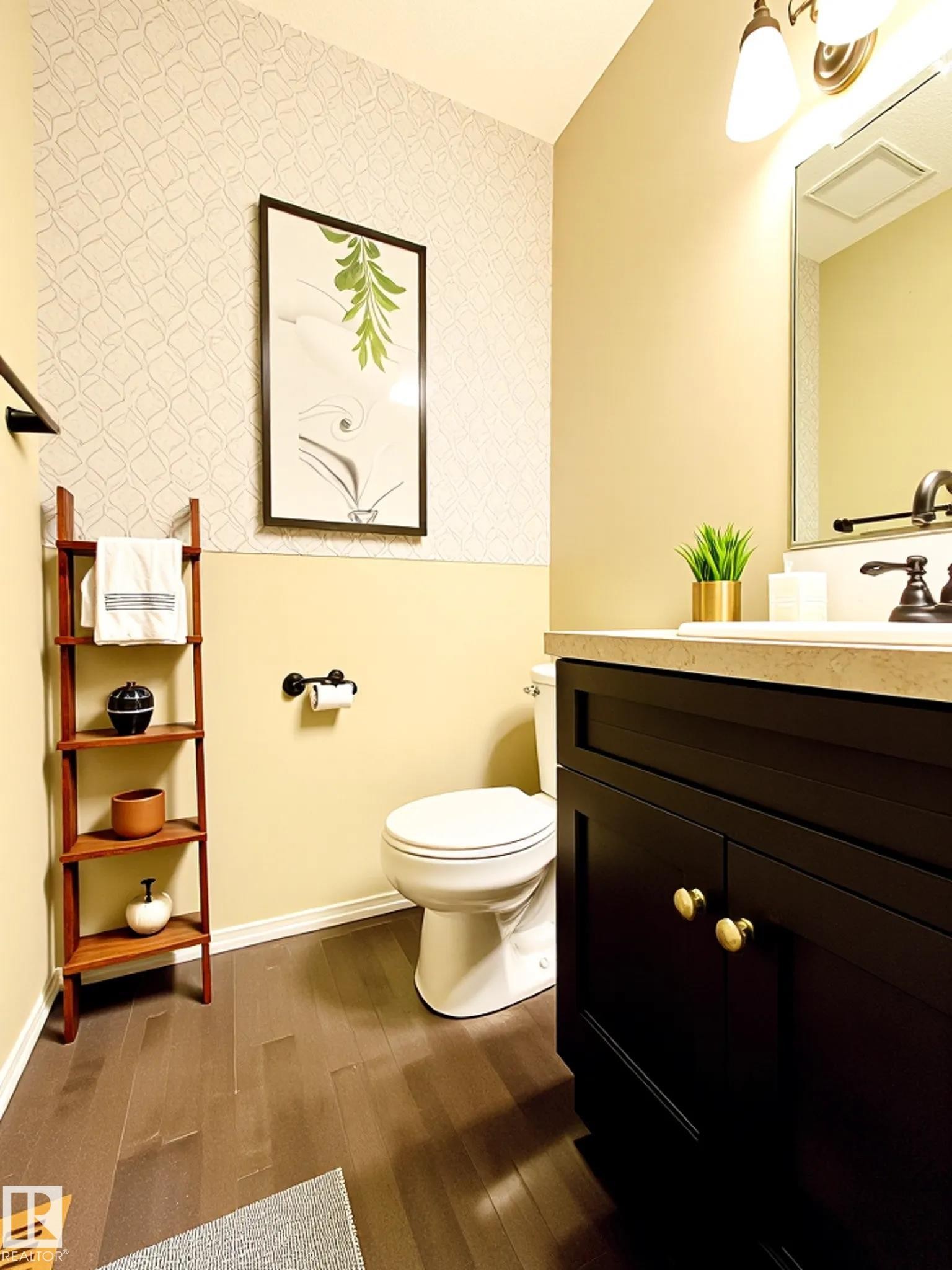 Virtually staged. - 78 230 Edwards Drive, Edmonton, AB - Indoor Photo Showing Bathroom